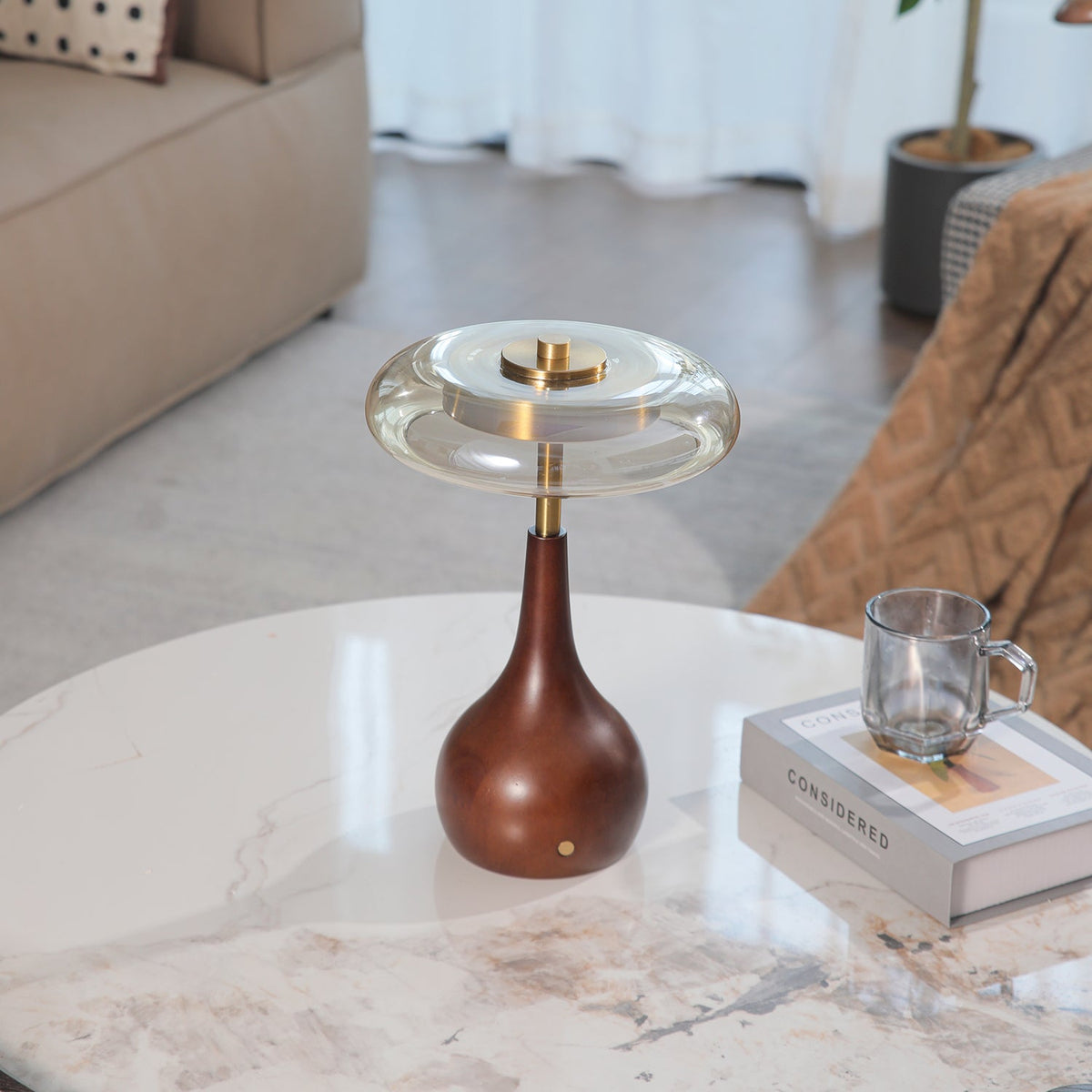 Airdes Wood Vintage Table Lamp