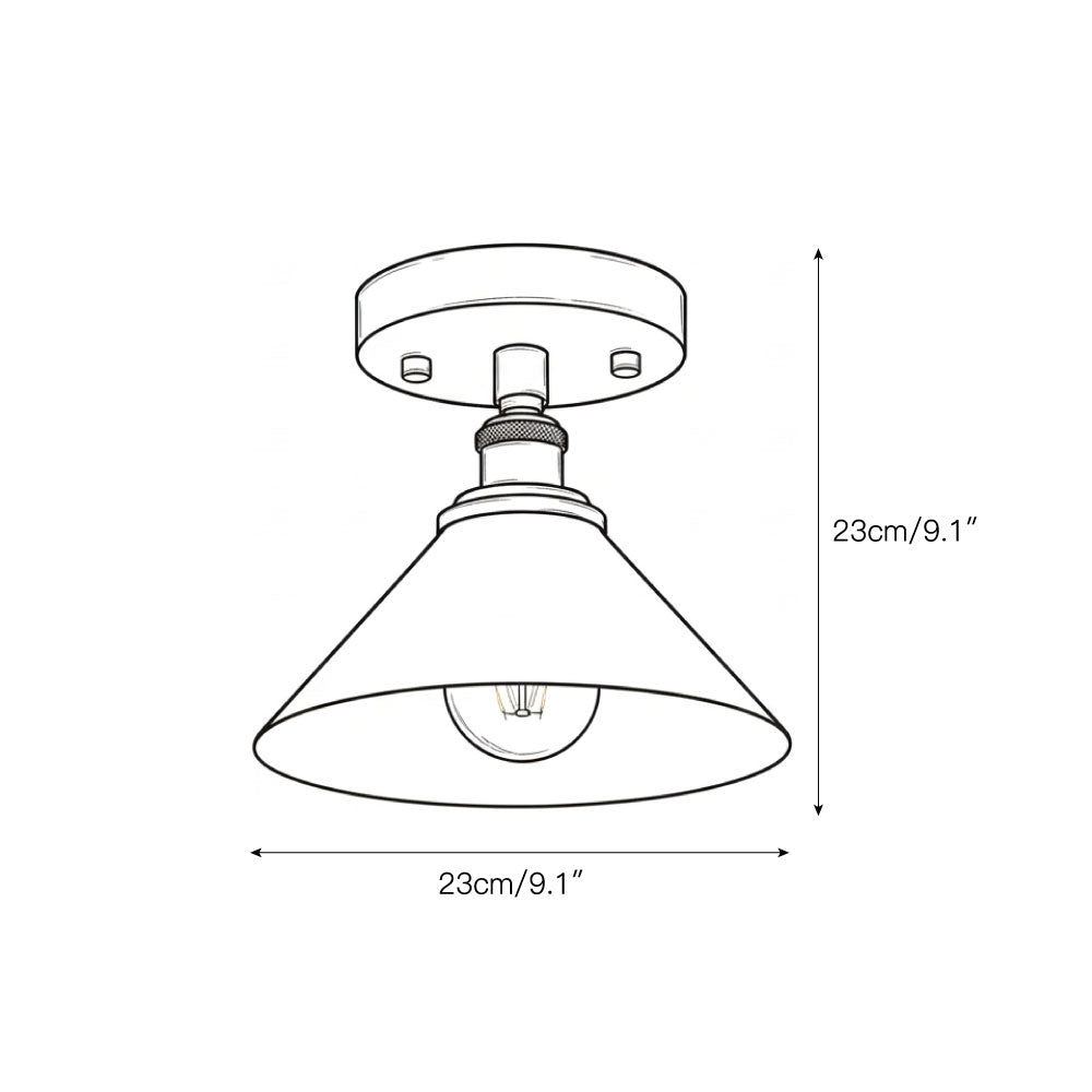 Aureleon Brass Minimalist Design Ceiling Lamp