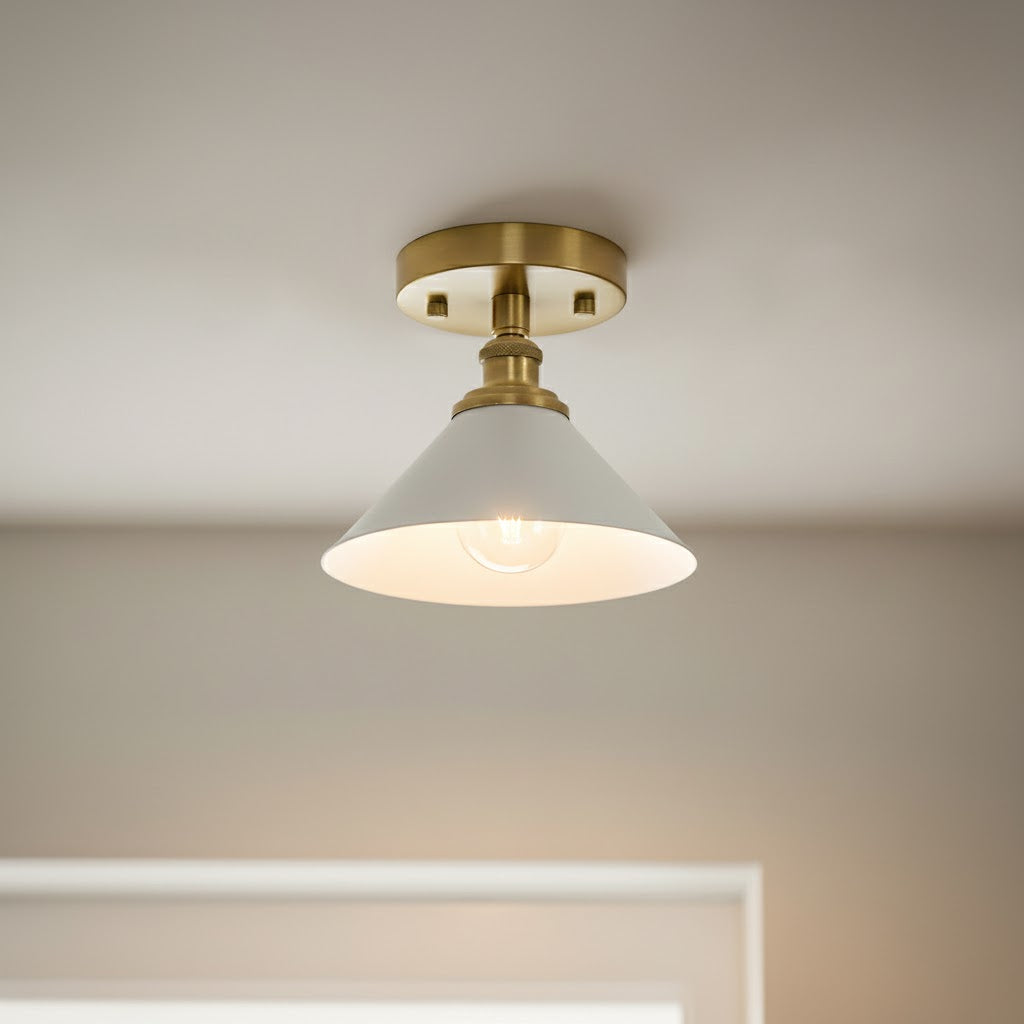 Aureleon Brass Minimalist Design Ceiling Lamp