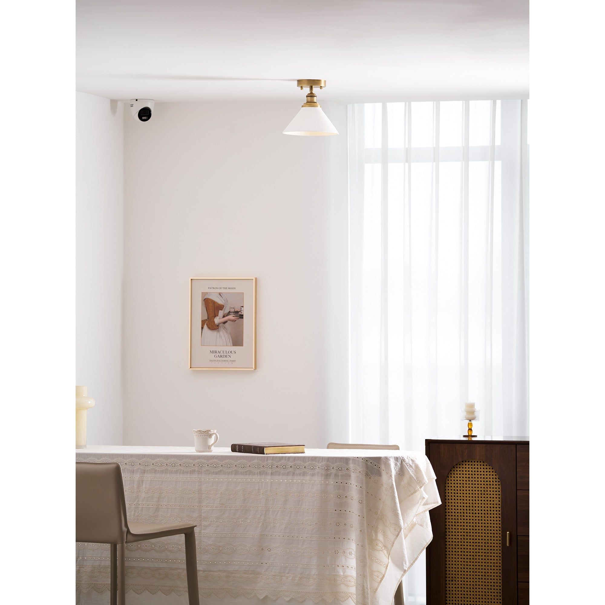 Aureleon Brass Minimalist Design Ceiling Lamp