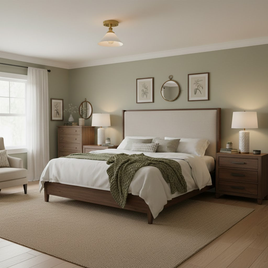 Aureleon Brass Minimalist Design Ceiling Lamp