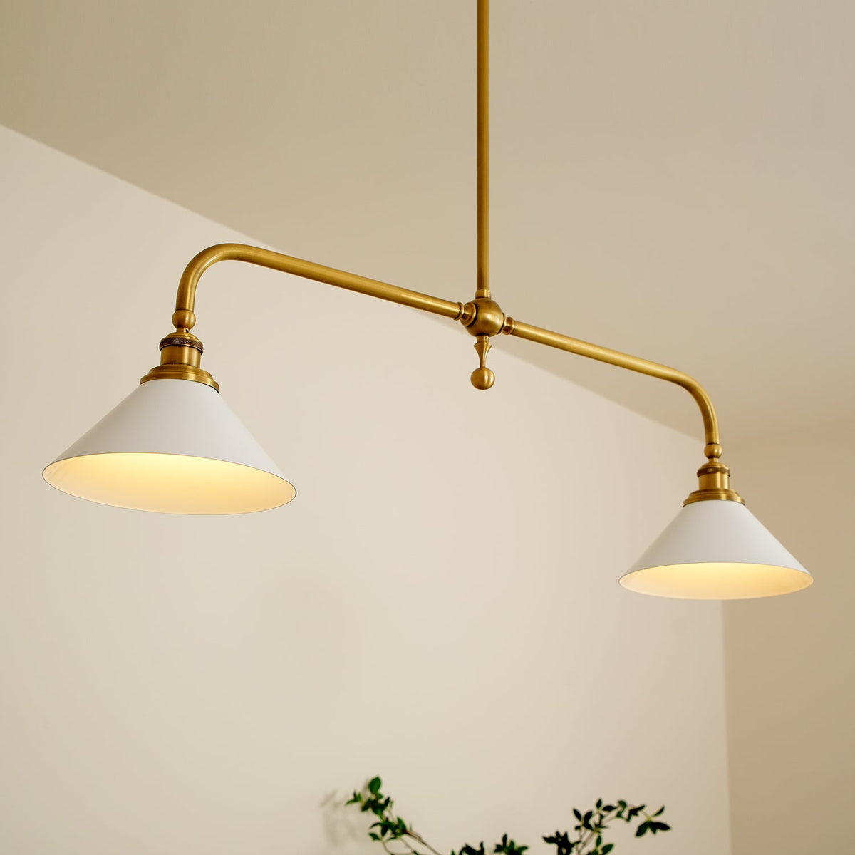 Zya Vintage Retro Pendant Light - Neutral Decor