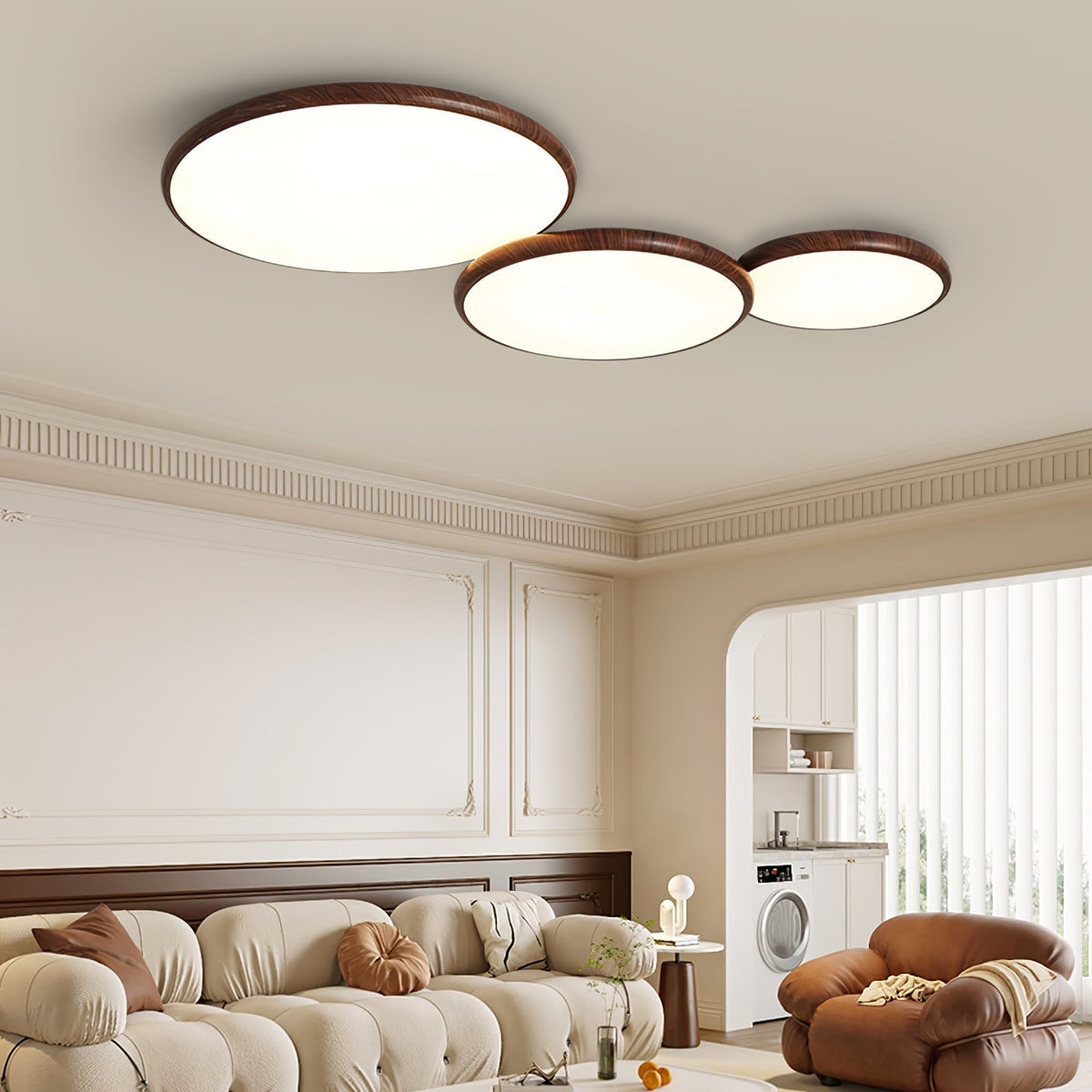 Bluxen Thin Geometry Shape Ceiling Lamp