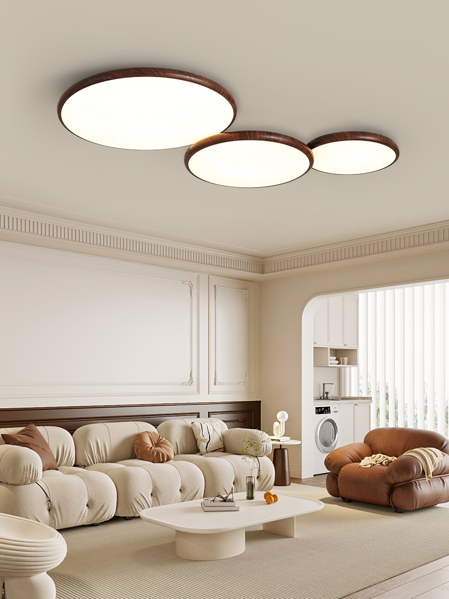 Bluxen Thin Geometry Shape Ceiling Lamp
