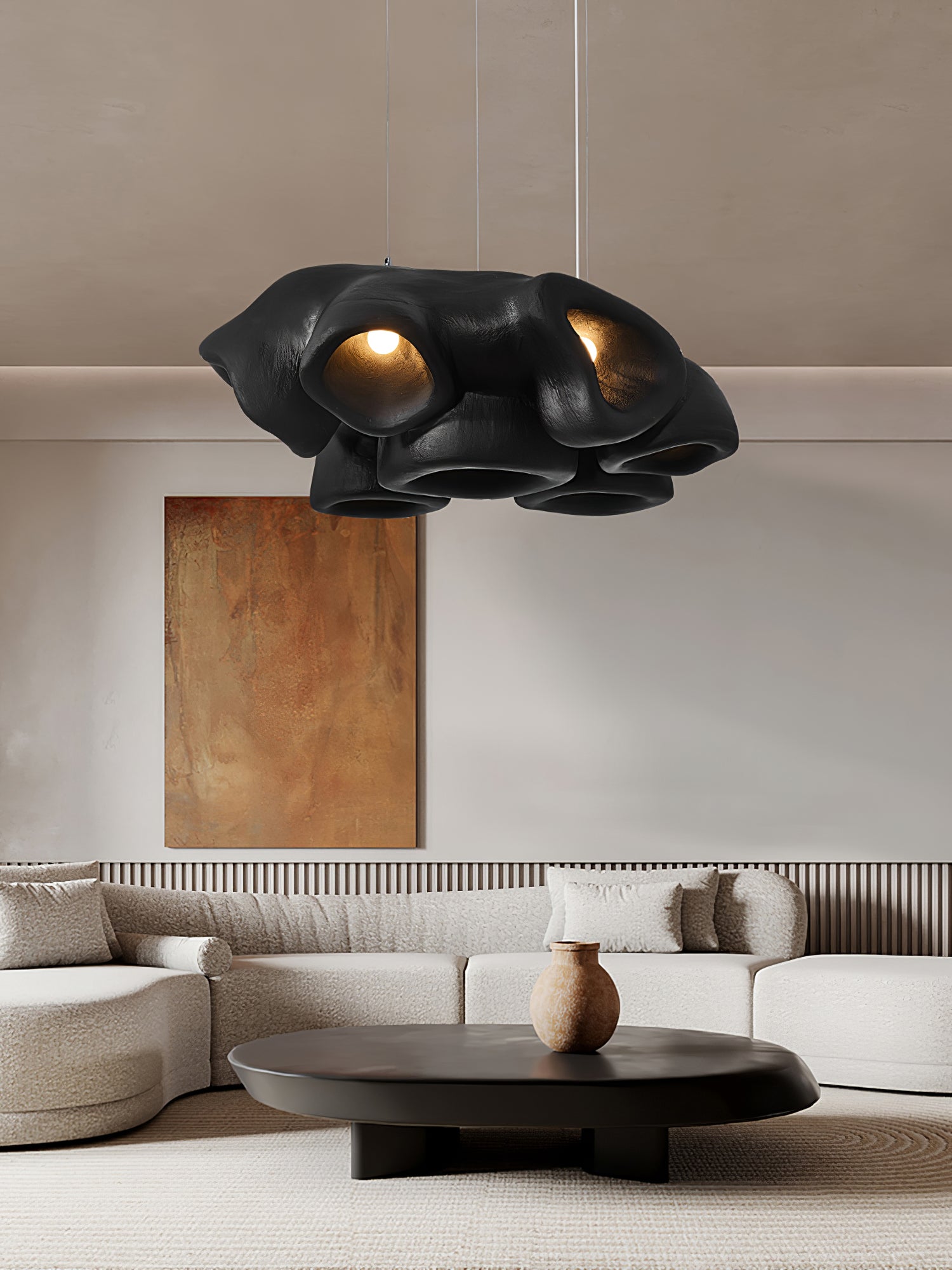 Cloud Modern Polystyrene Pendant Light