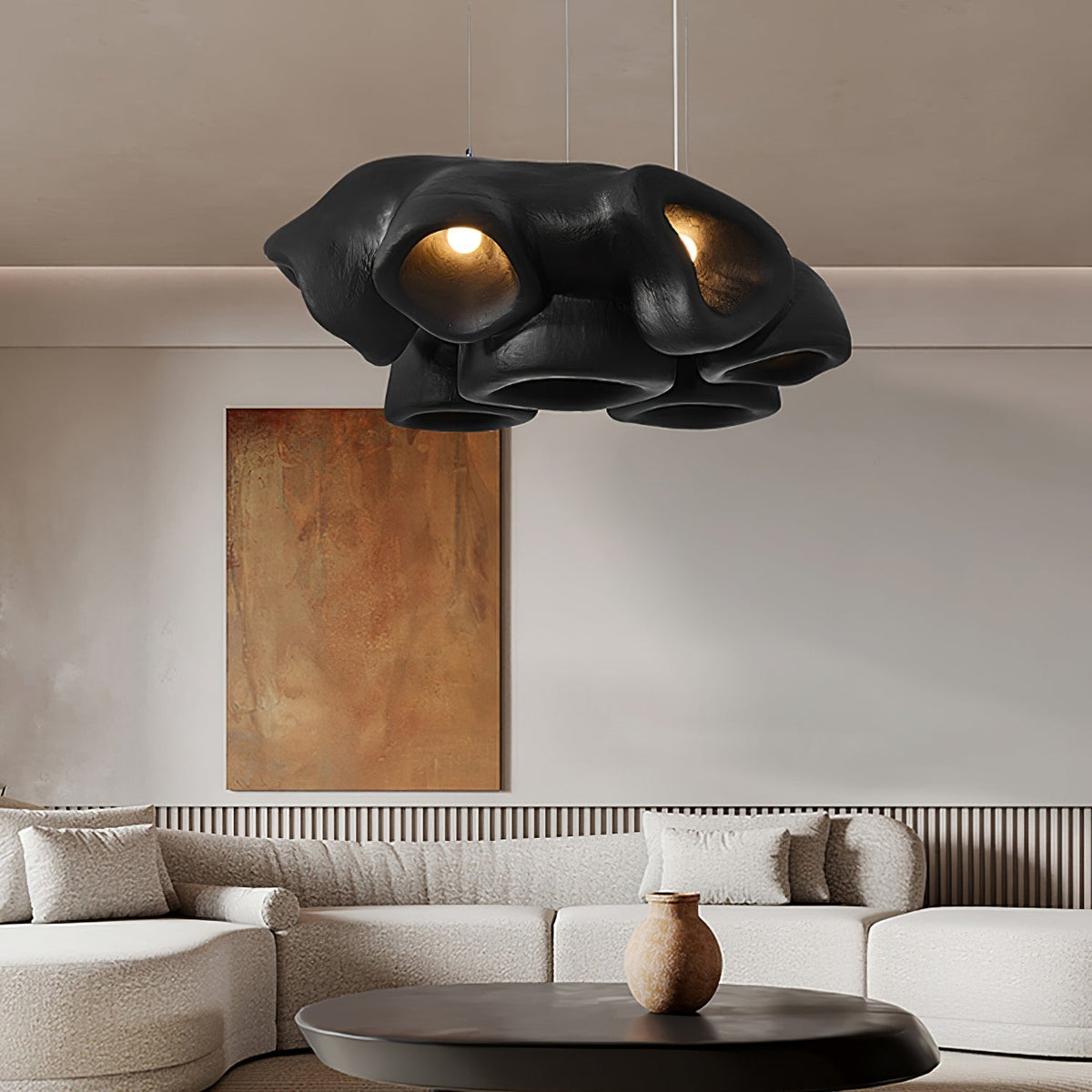 Cloud Modern Polystyrene Pendant Light