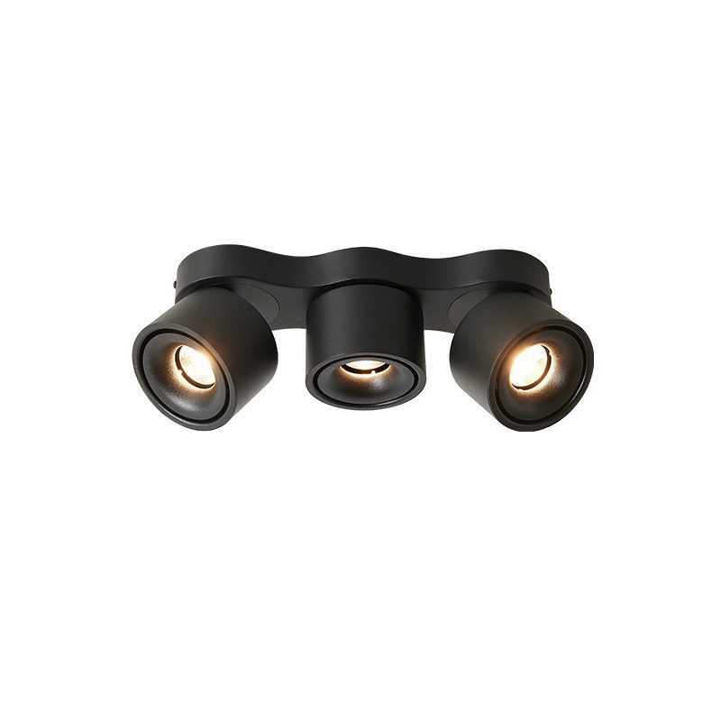 Nylaeara Three-heads Rotating Folding Ceiling Lamp - Neutral Decor