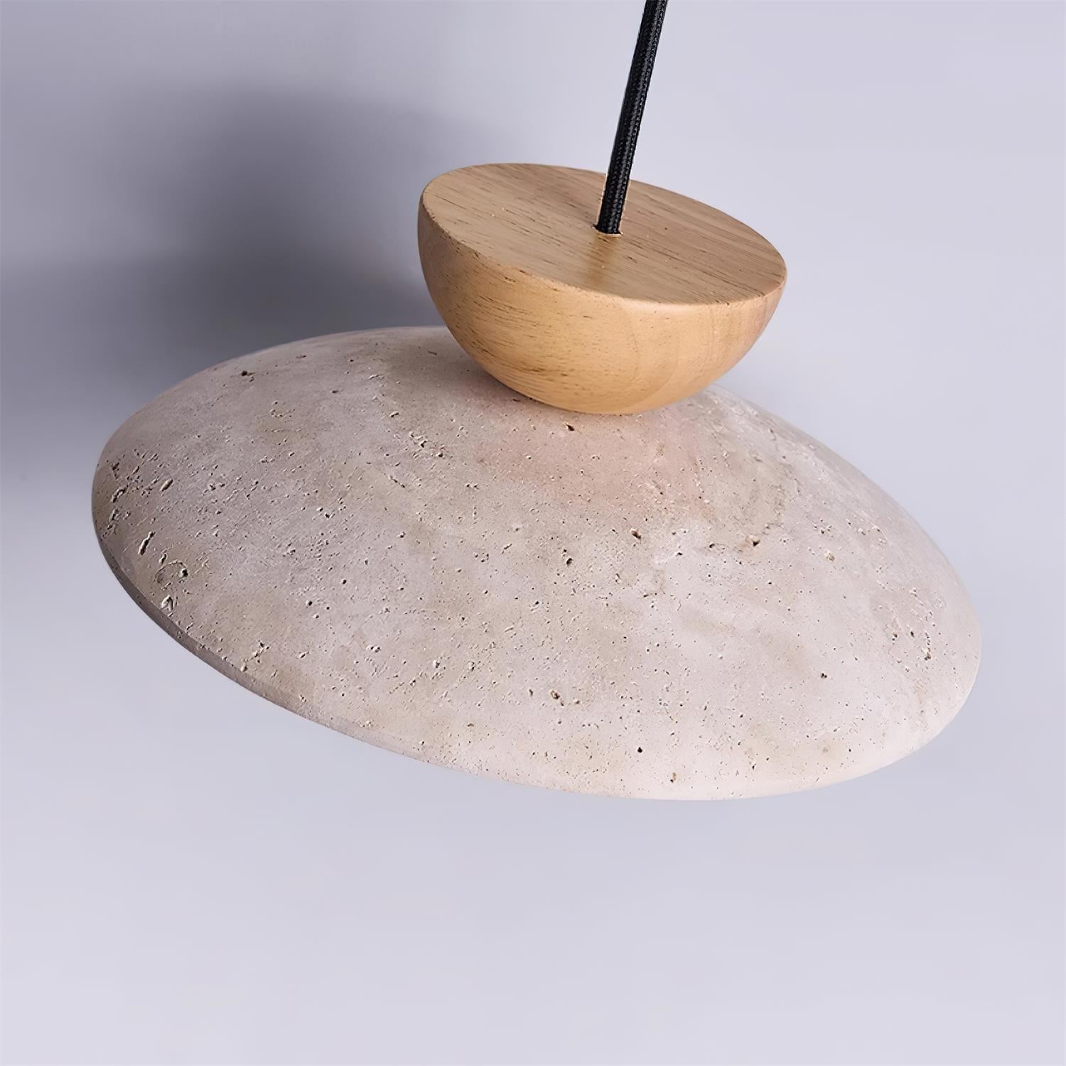 Cleo Travertine Pendant Lights - Neutral Decor