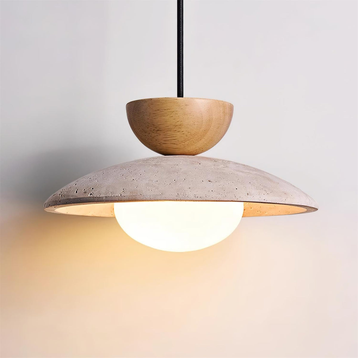 Cleo Travertine Pendant Lights - Neutral Decor