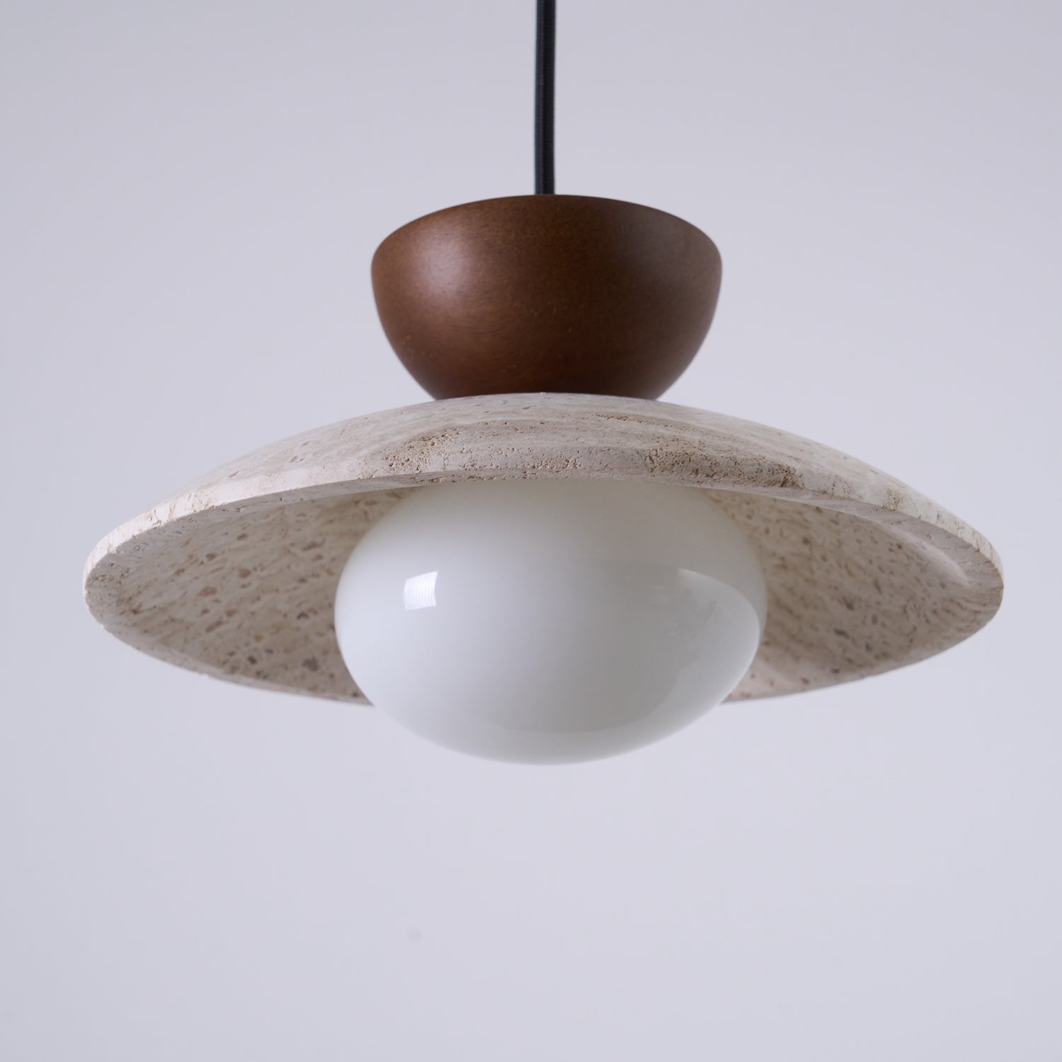Cleo Travertine Pendant Lights - Neutral Decor