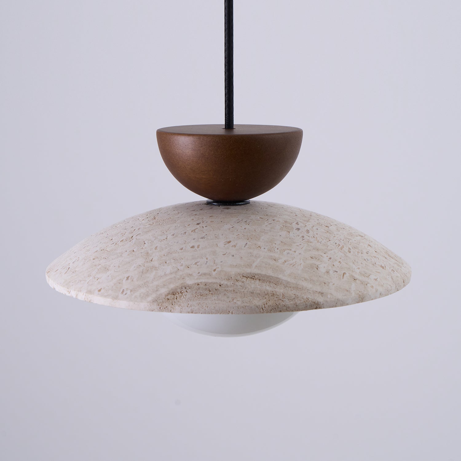 Cleo Travertine Pendant Lights - Neutral Decor