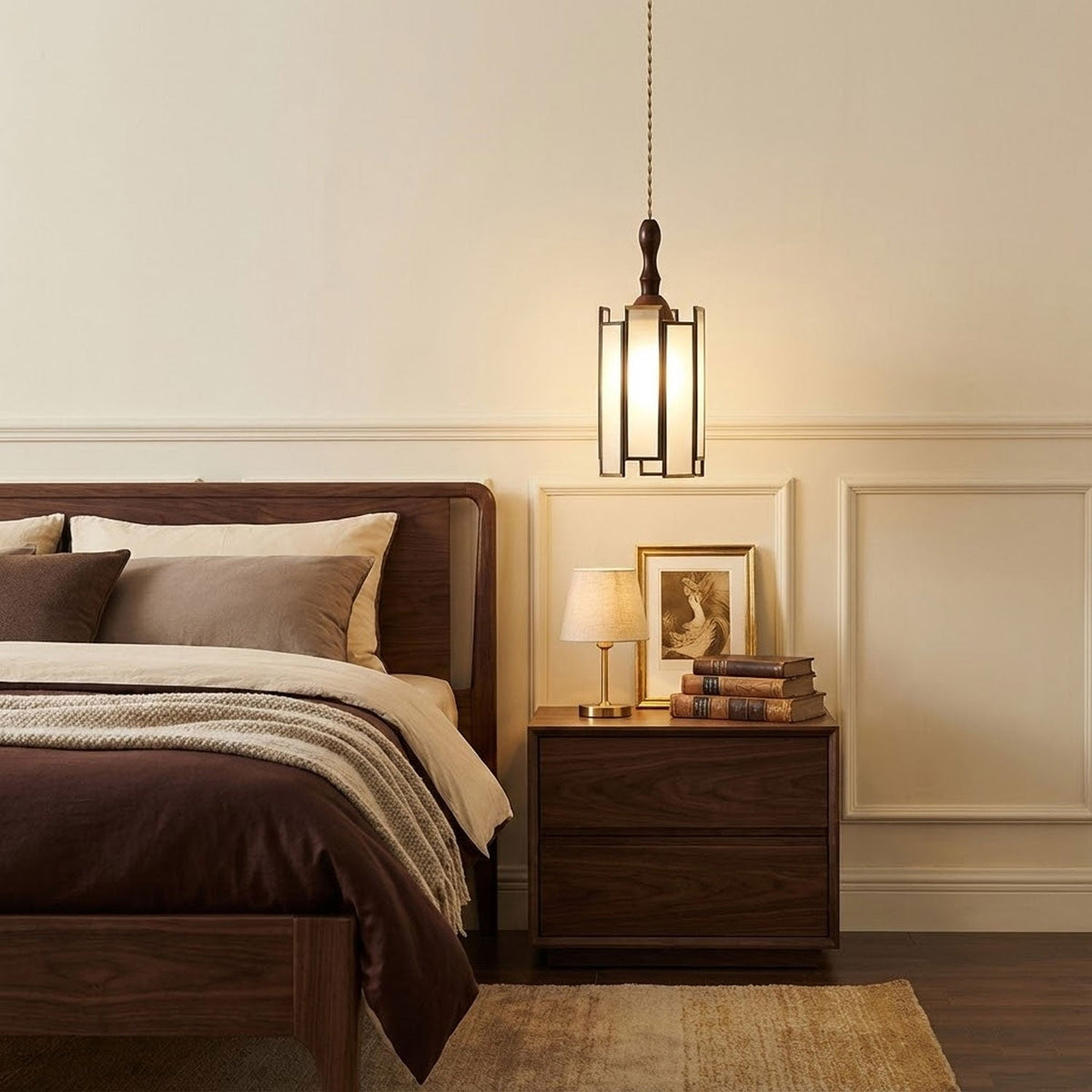 Glenvale Stained Glass Pendant Light