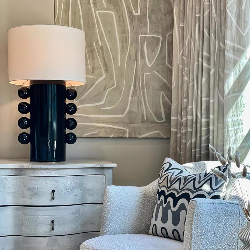 Nixu Fabric Whimsical Table Lamp