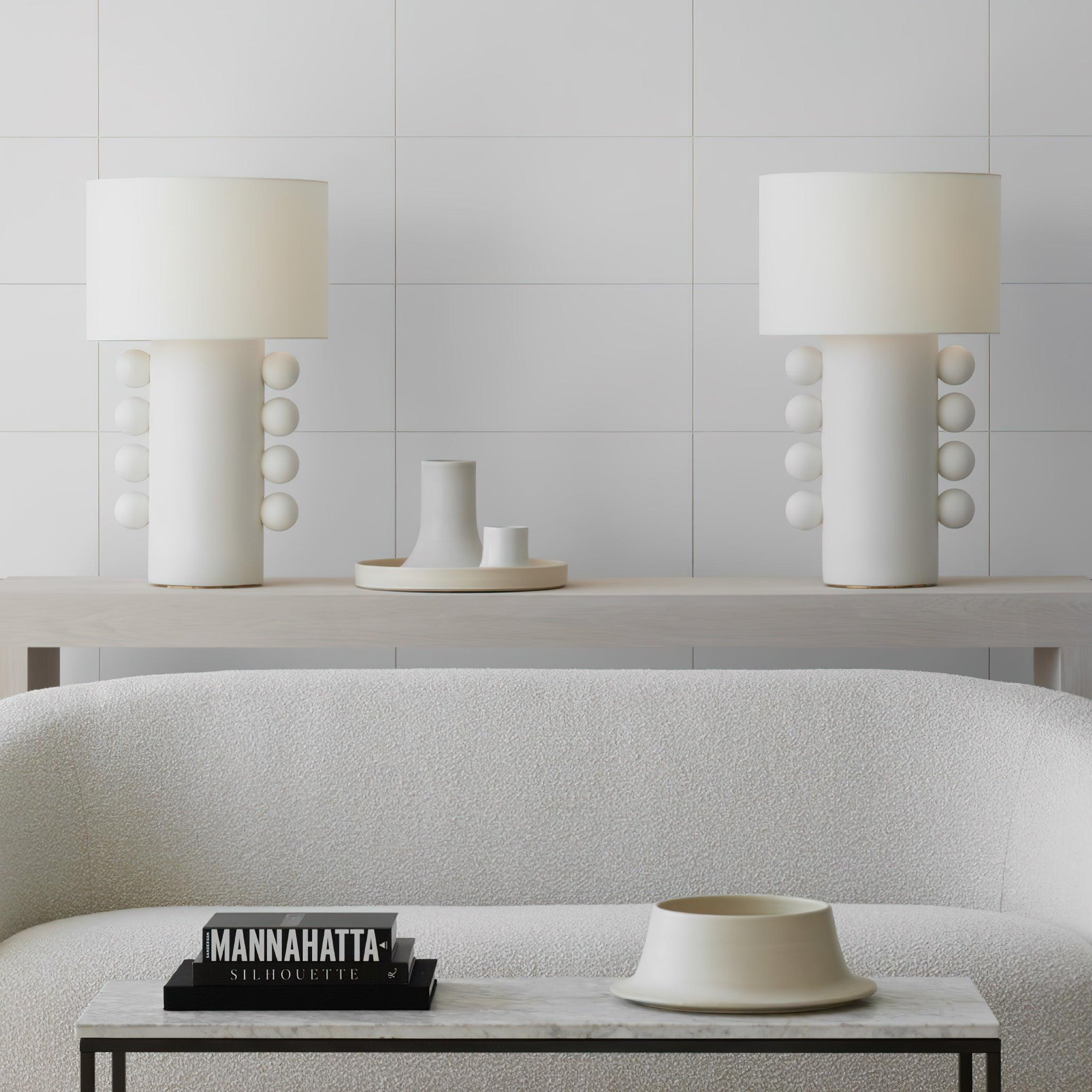 Nixu Fabric Whimsical Table Lamp