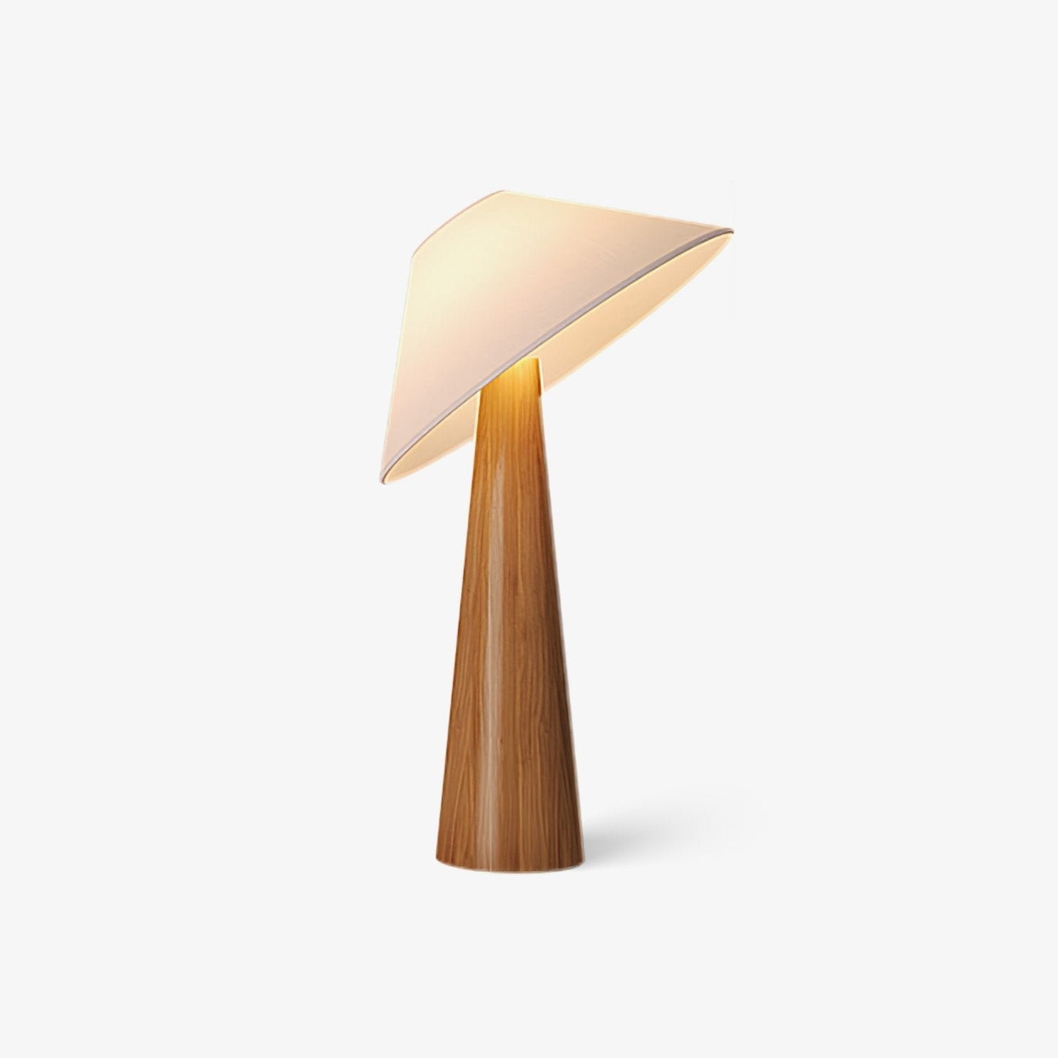 Vosile Sculptural Wood Table Lamp