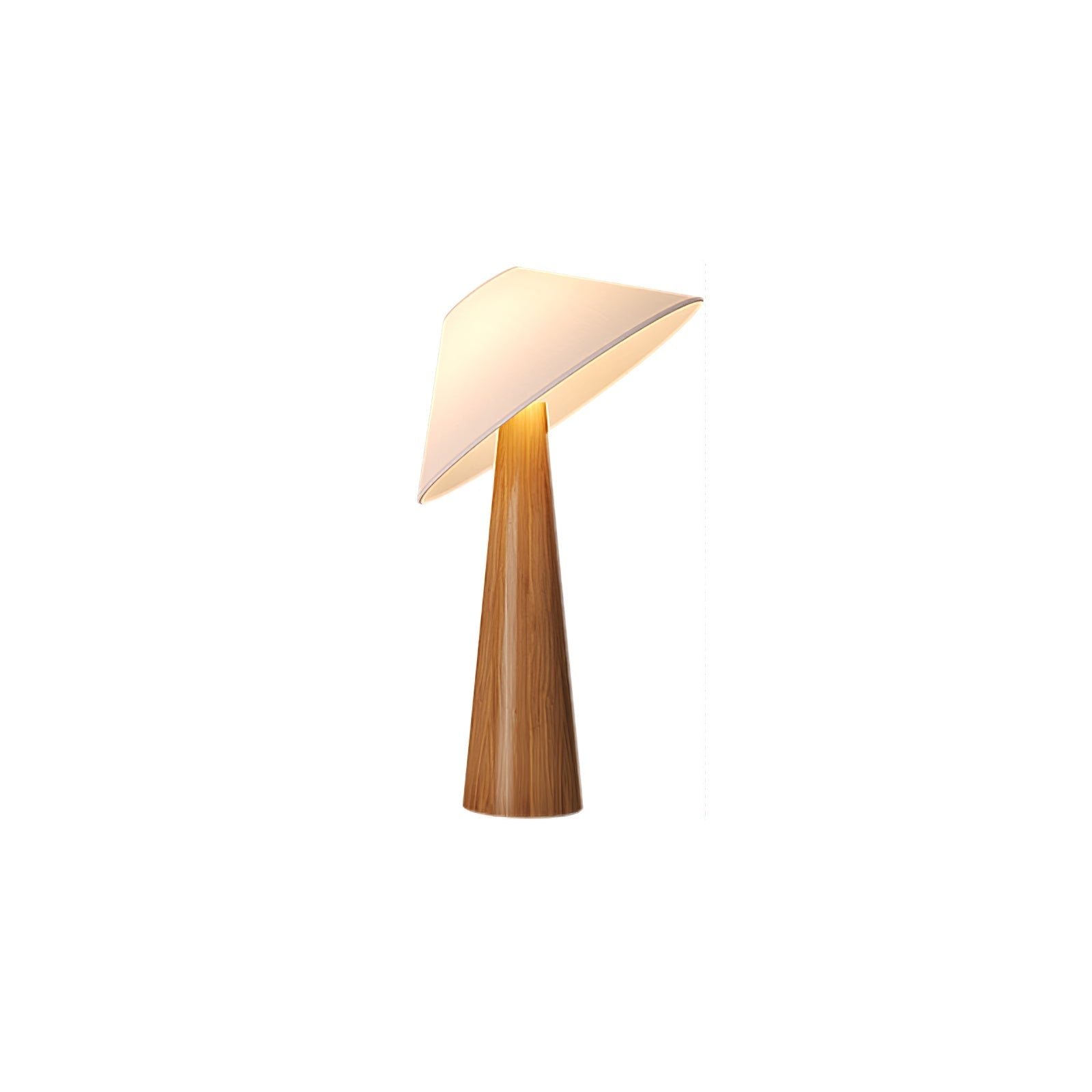 Vosile Sculptural Wood Table Lamp