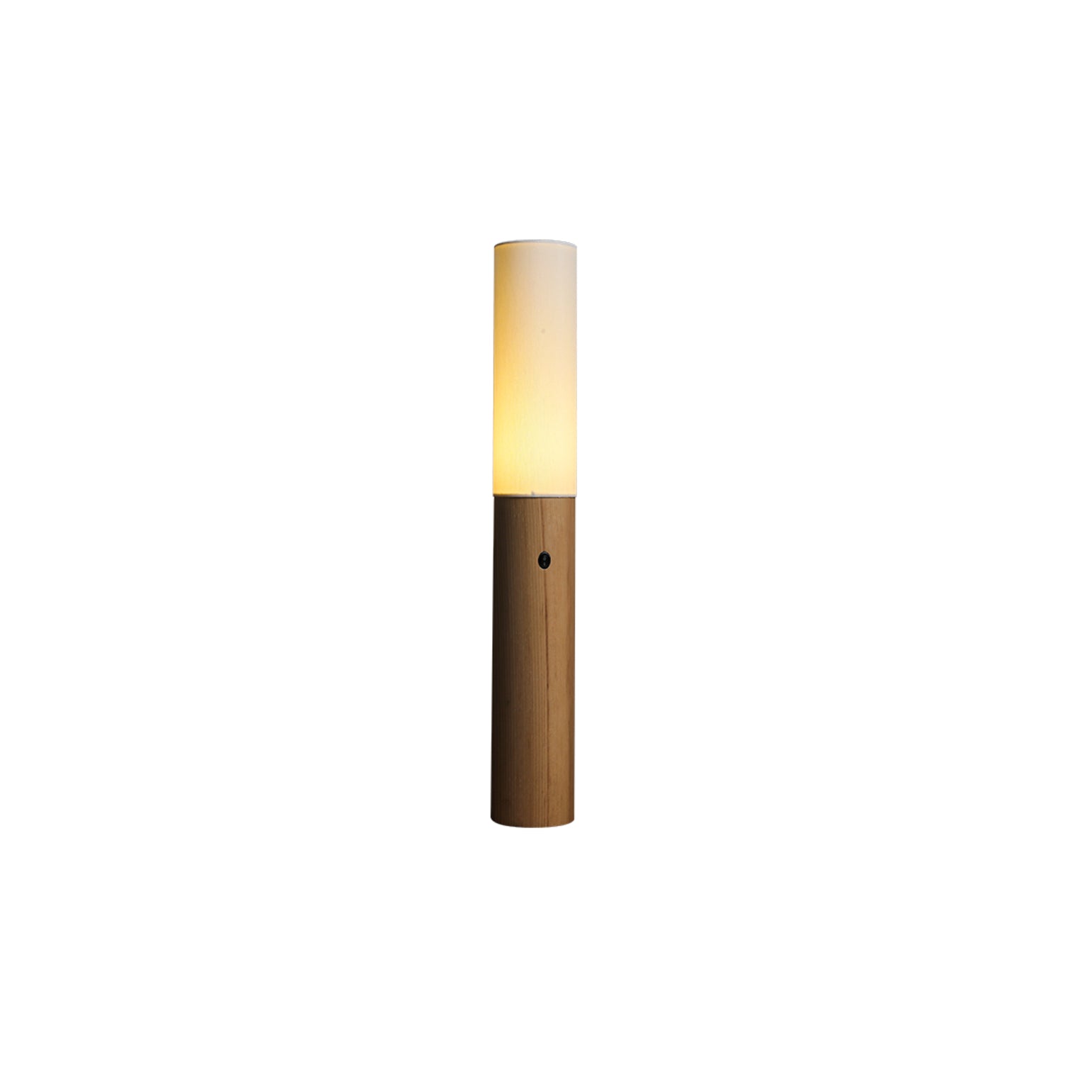 Vero Timber Column Floor Lamp - Neutral Decor