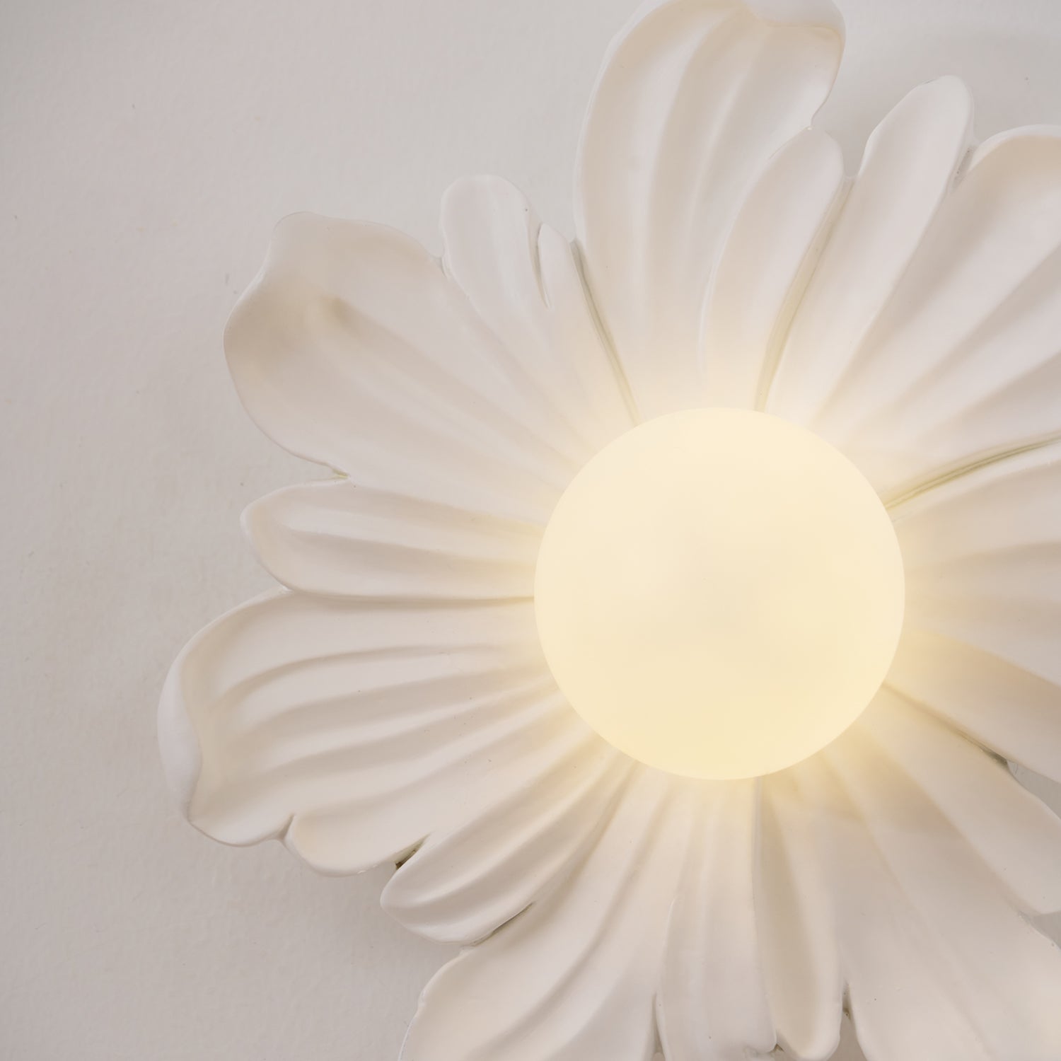 Tina Flower Wall Lamp - Neutral Decor