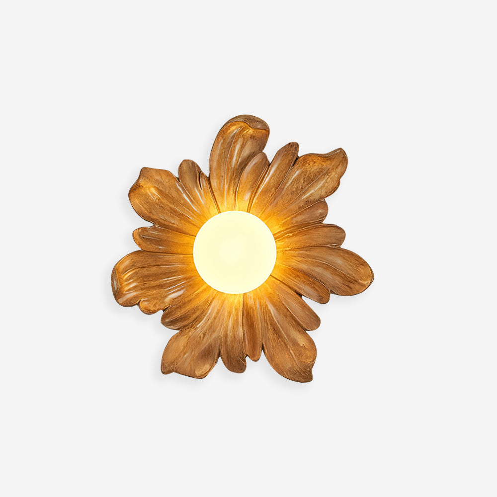 Tina Flower Wall Lamp - Neutral Decor