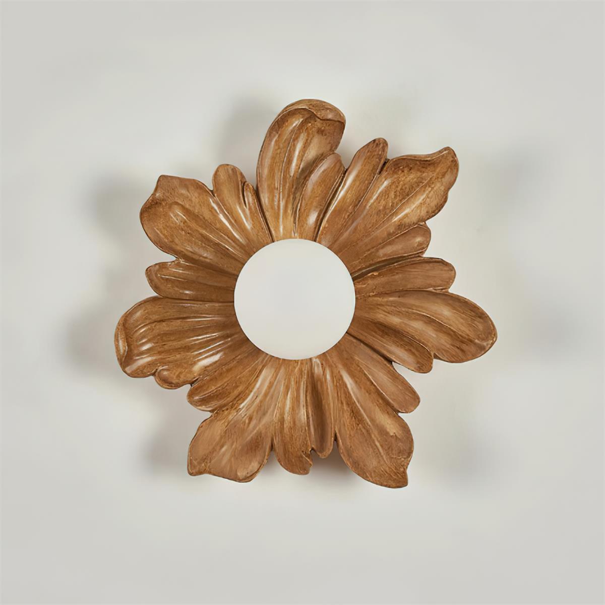 Tina Flower Wall Lamp - Neutral Decor