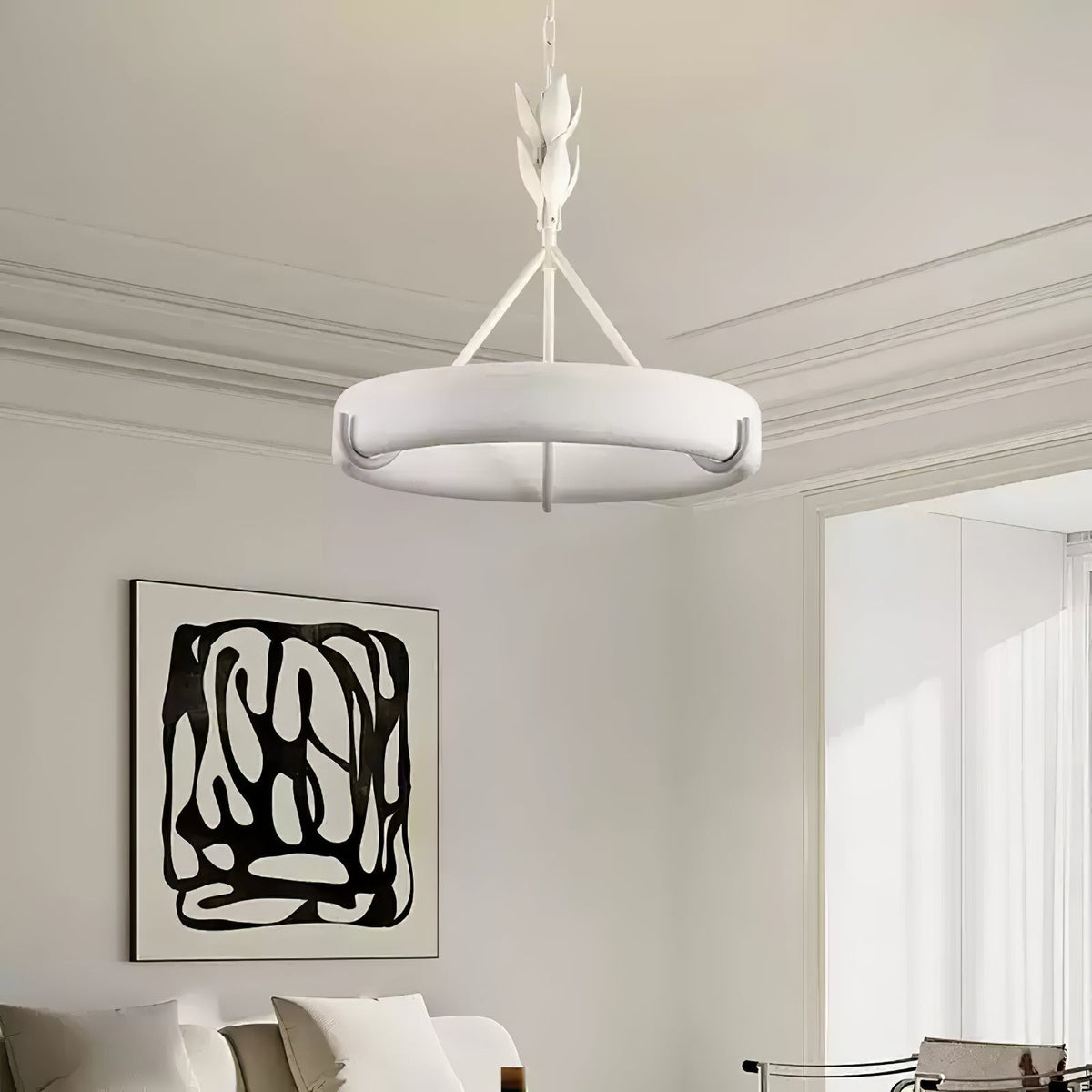 Sorarena Plaster Chandelier