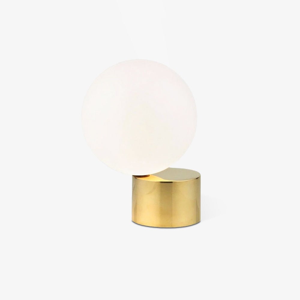 Eiraella Glass Industrial Table Lamp