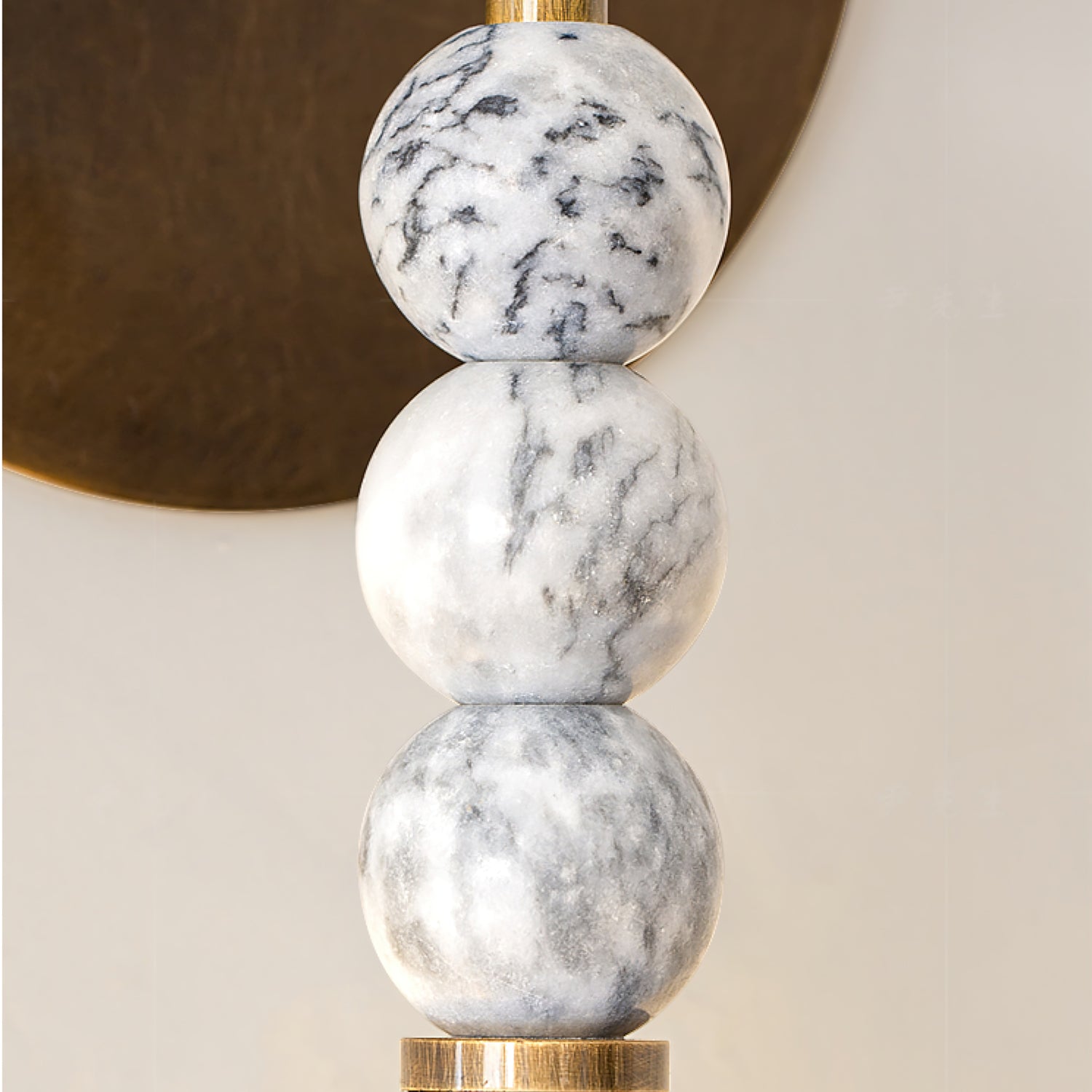 Evilor Premium Elegance Plug-in Marble Wall Lamp