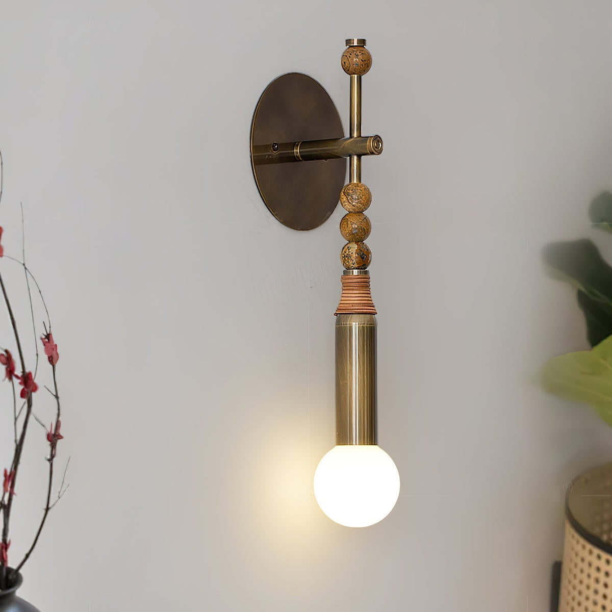 Mariselia Modern Minimalist Marble Wall Lamp