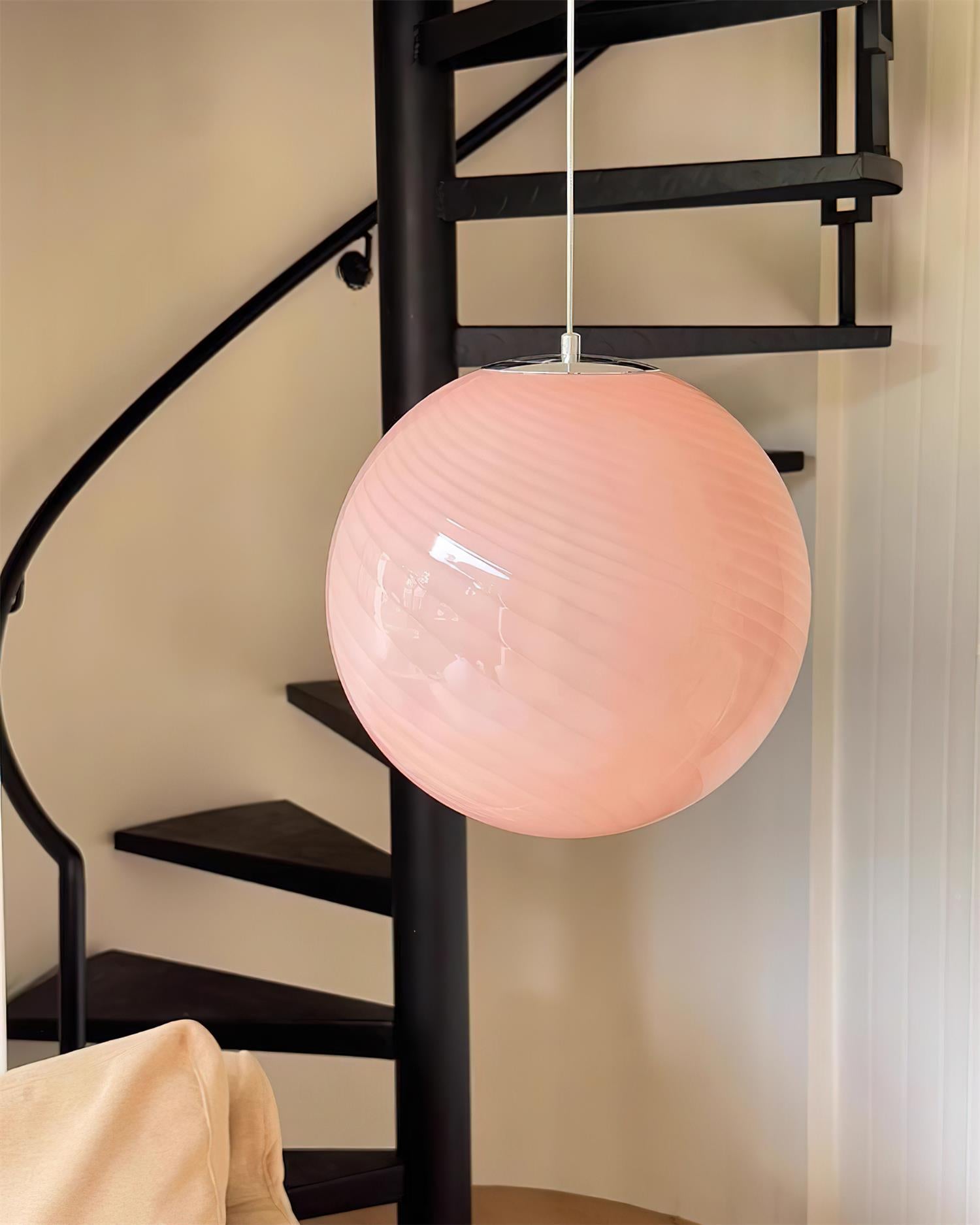 Joliv Glass Globe Pendant Lamp - Neutral Decor