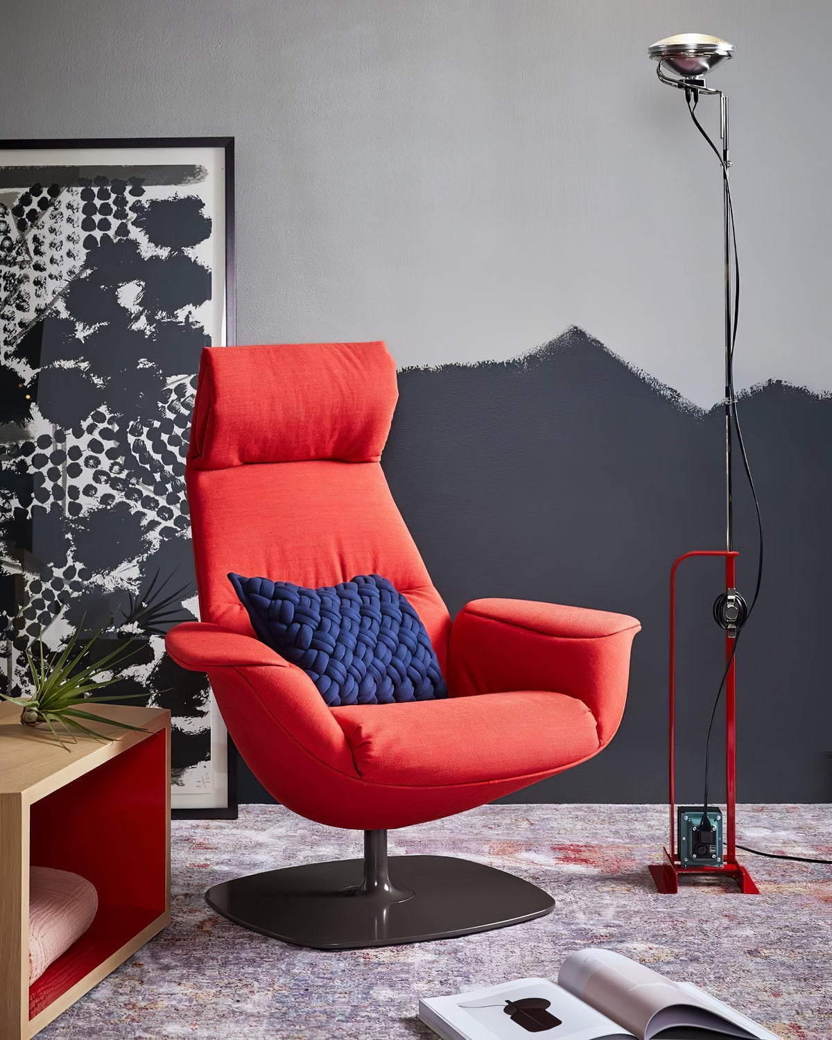 Jiro Contemporary Floor Lamp
