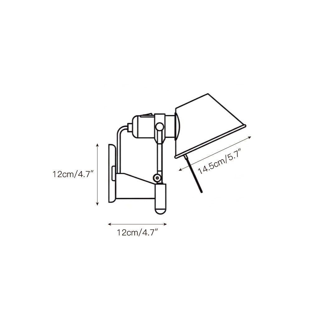 Elaoine Arm Wall Lamp