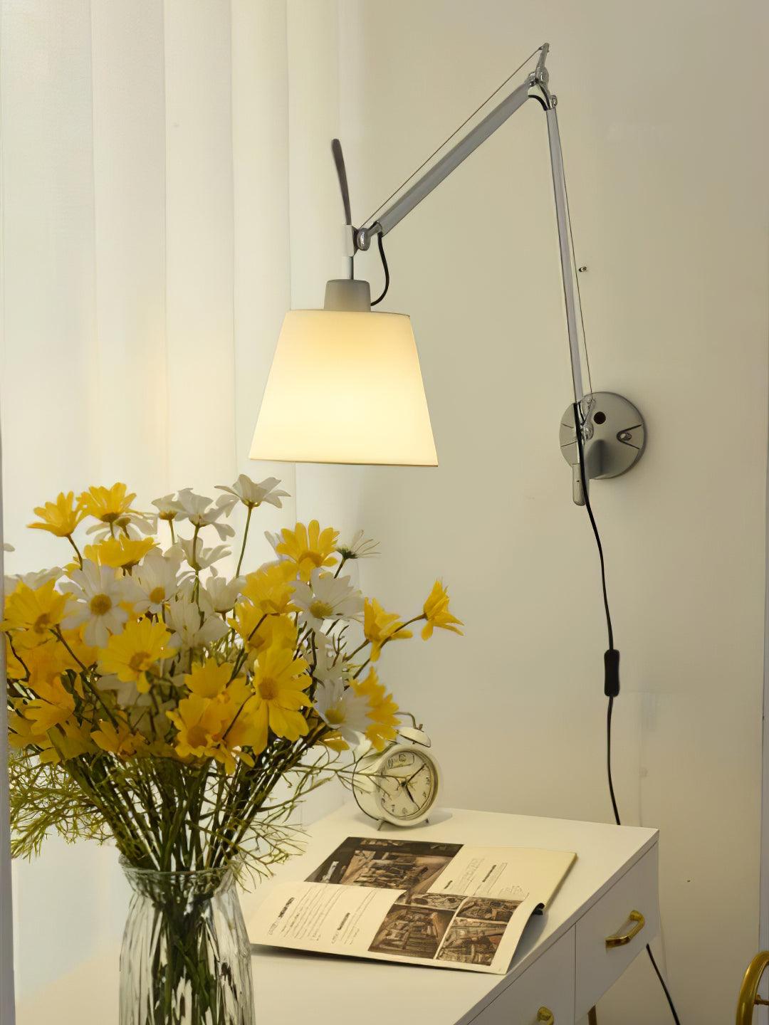 Elvinir Rocker Modern Design Fabric Wall Lamp