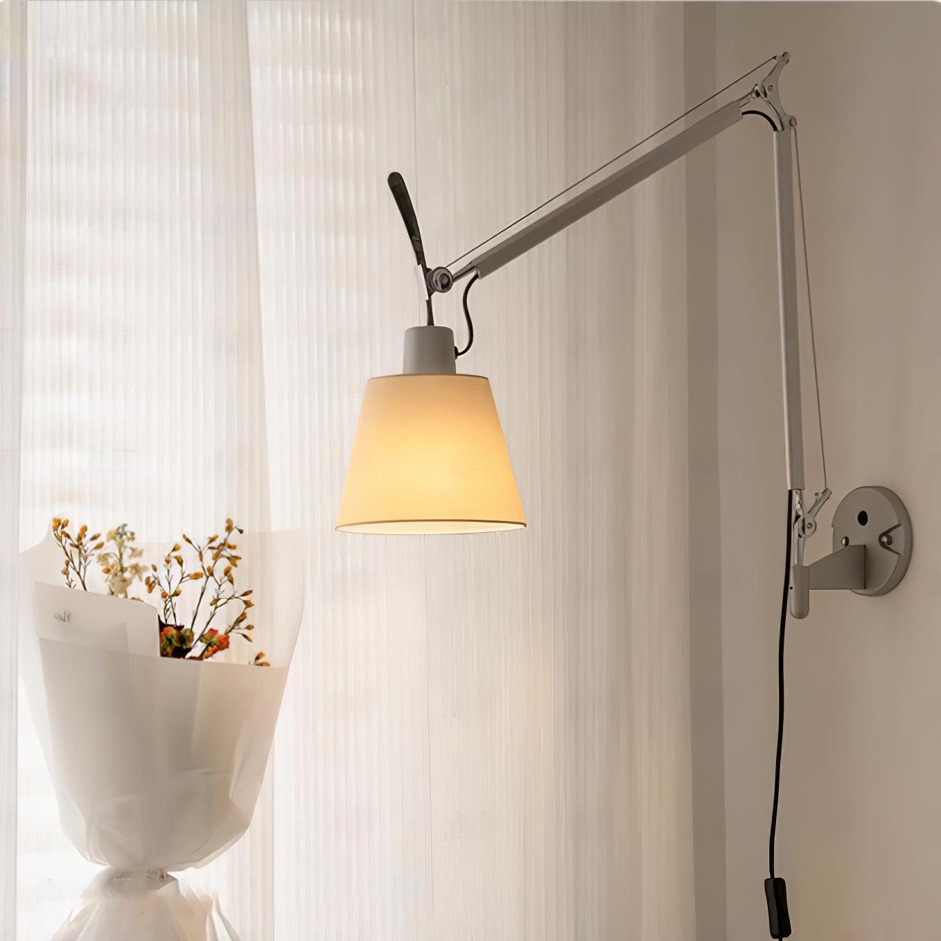 Elvinir Rocker Modern Design Fabric Wall Lamp