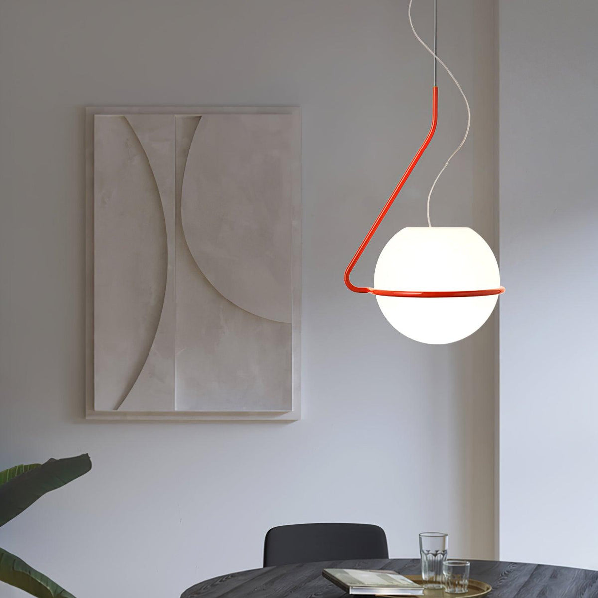 Circular Minimalist Pendant Lamp