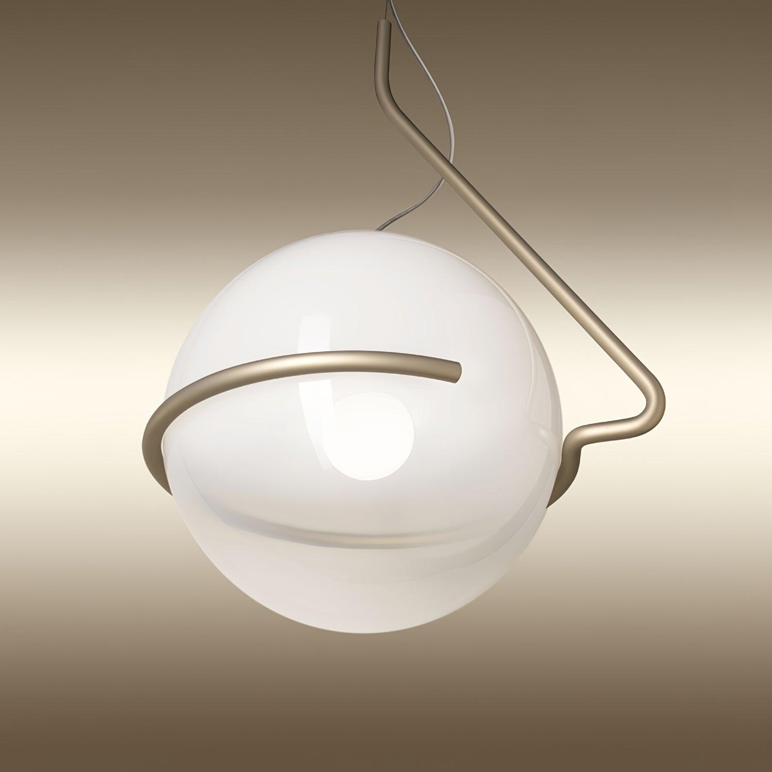Circular Minimalist Pendant Lamp