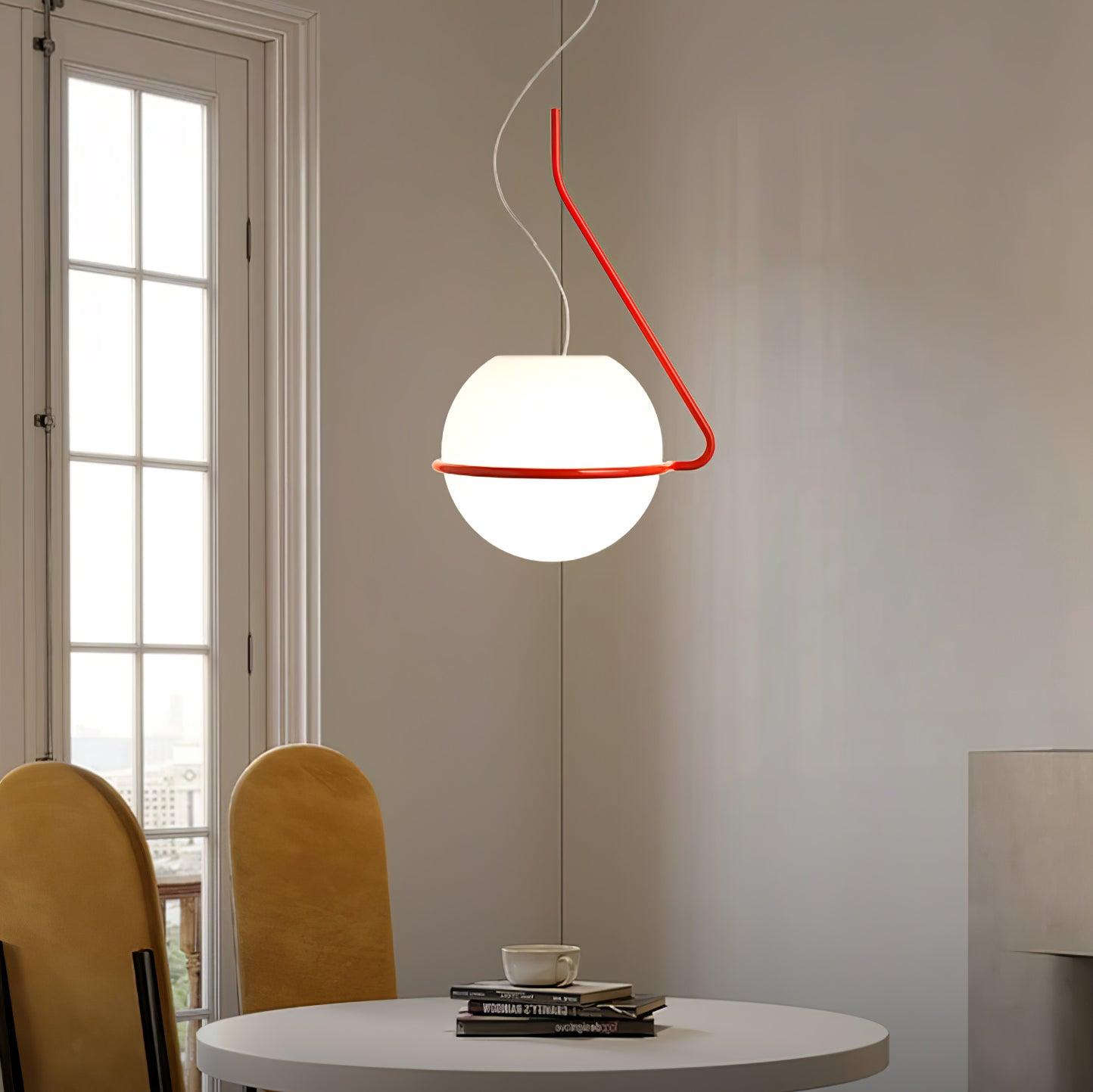 Circular Minimalist Pendant Lamp