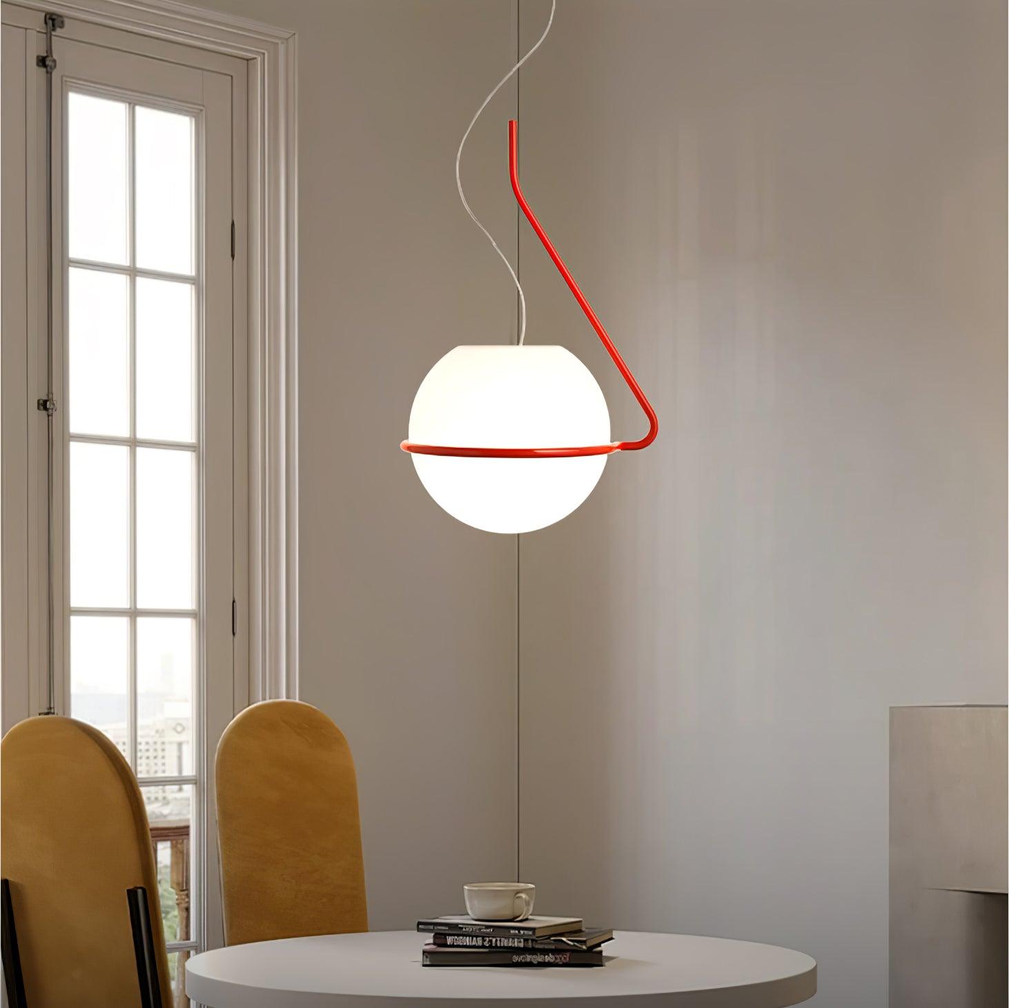 Circular Minimalist Pendant Lamp