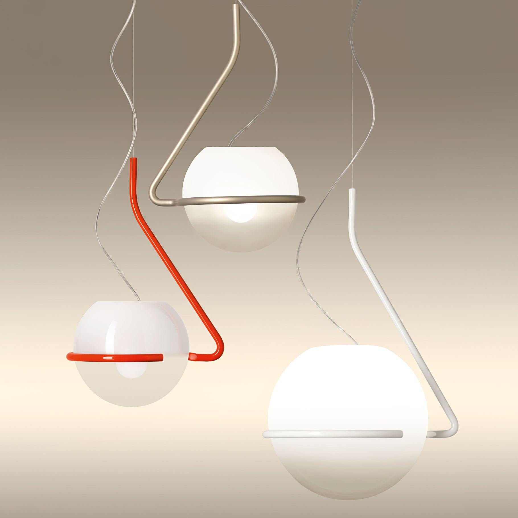 Circular Minimalist Pendant Lamp