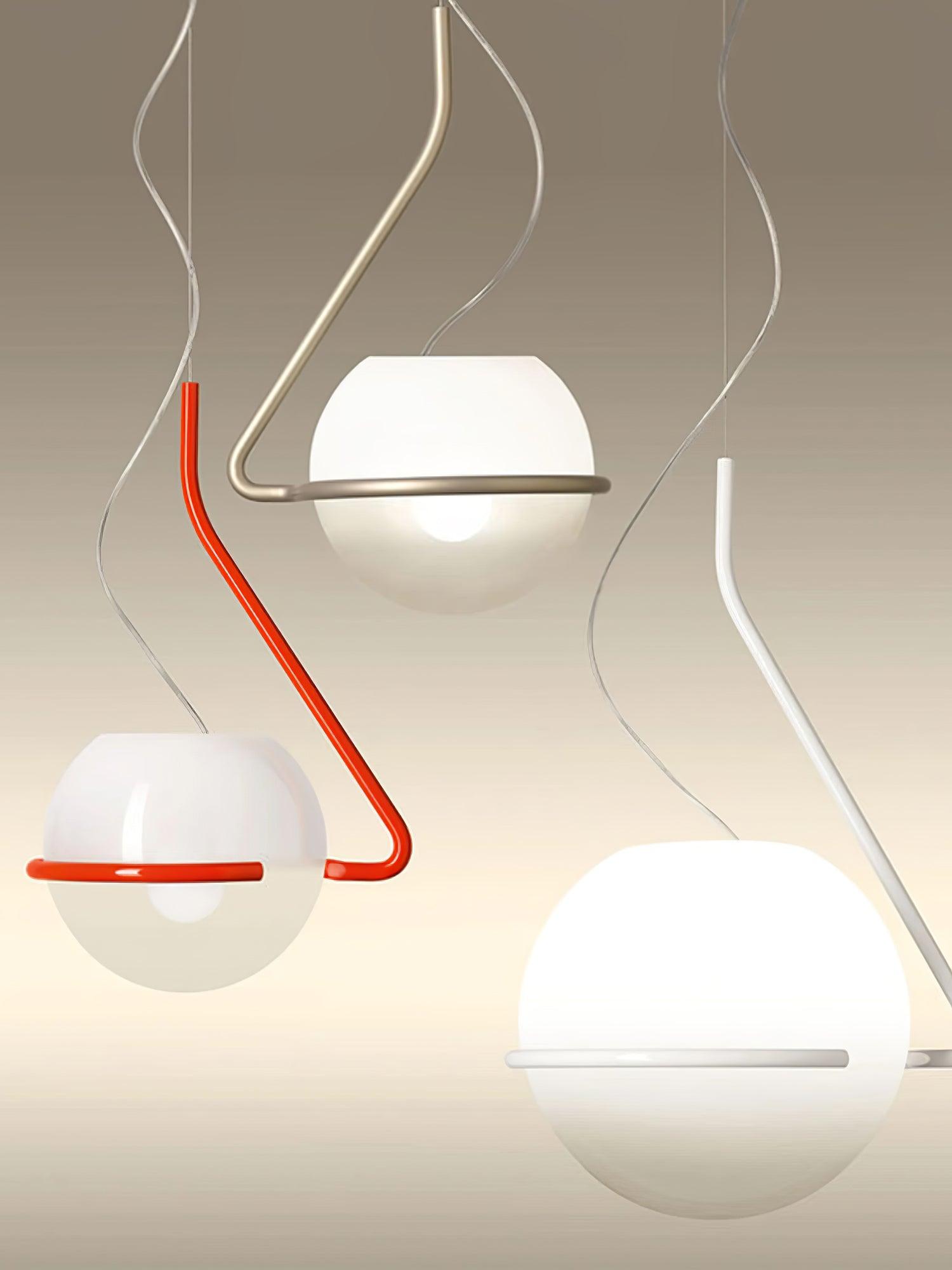 Circular Minimalist Pendant Lamp