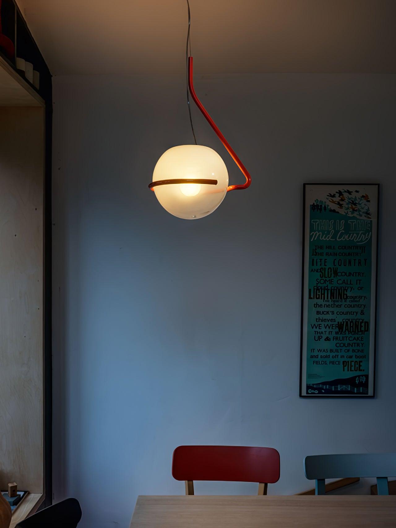 Circular Minimalist Pendant Lamp
