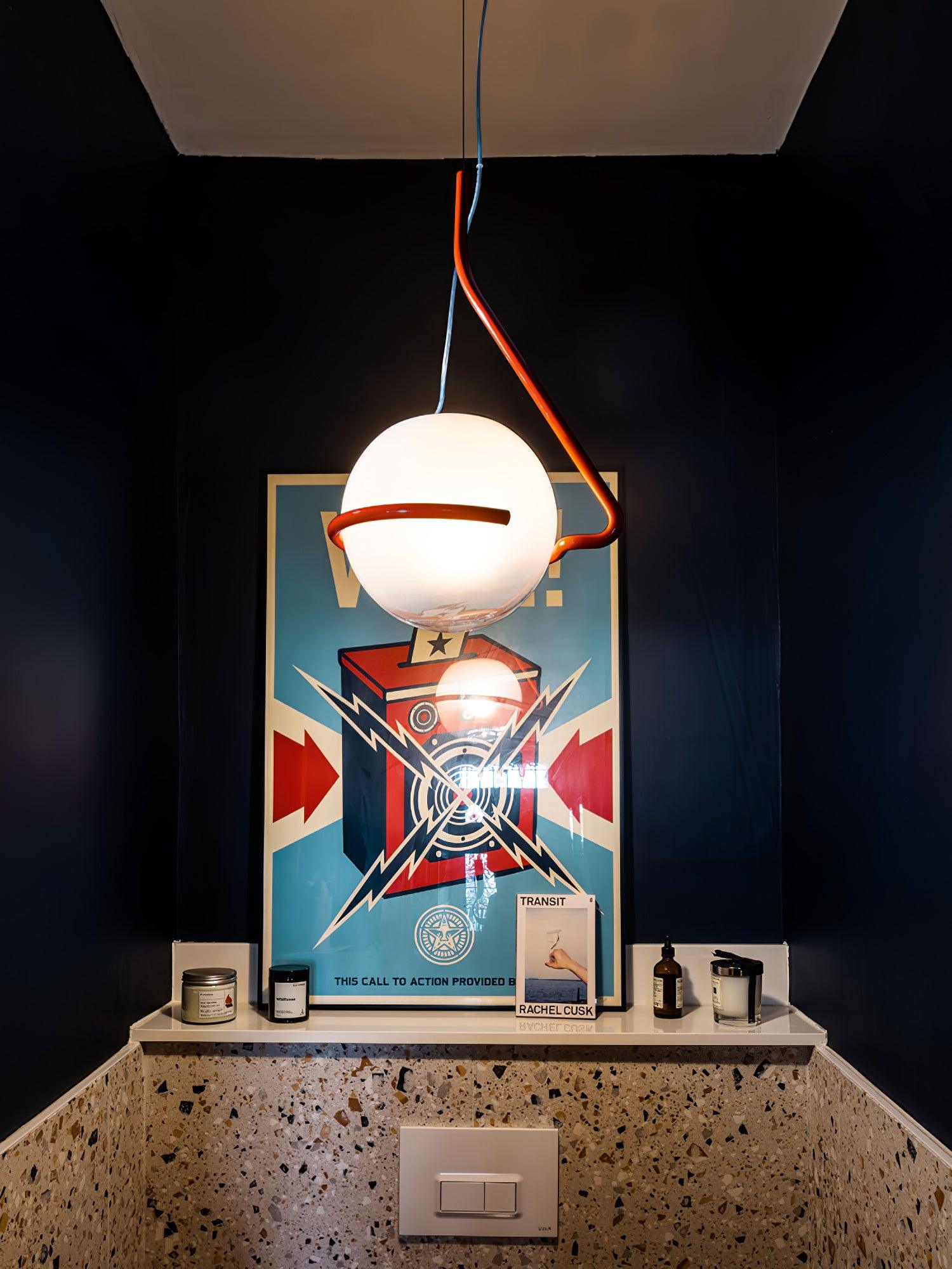 Circular Minimalist Pendant Lamp
