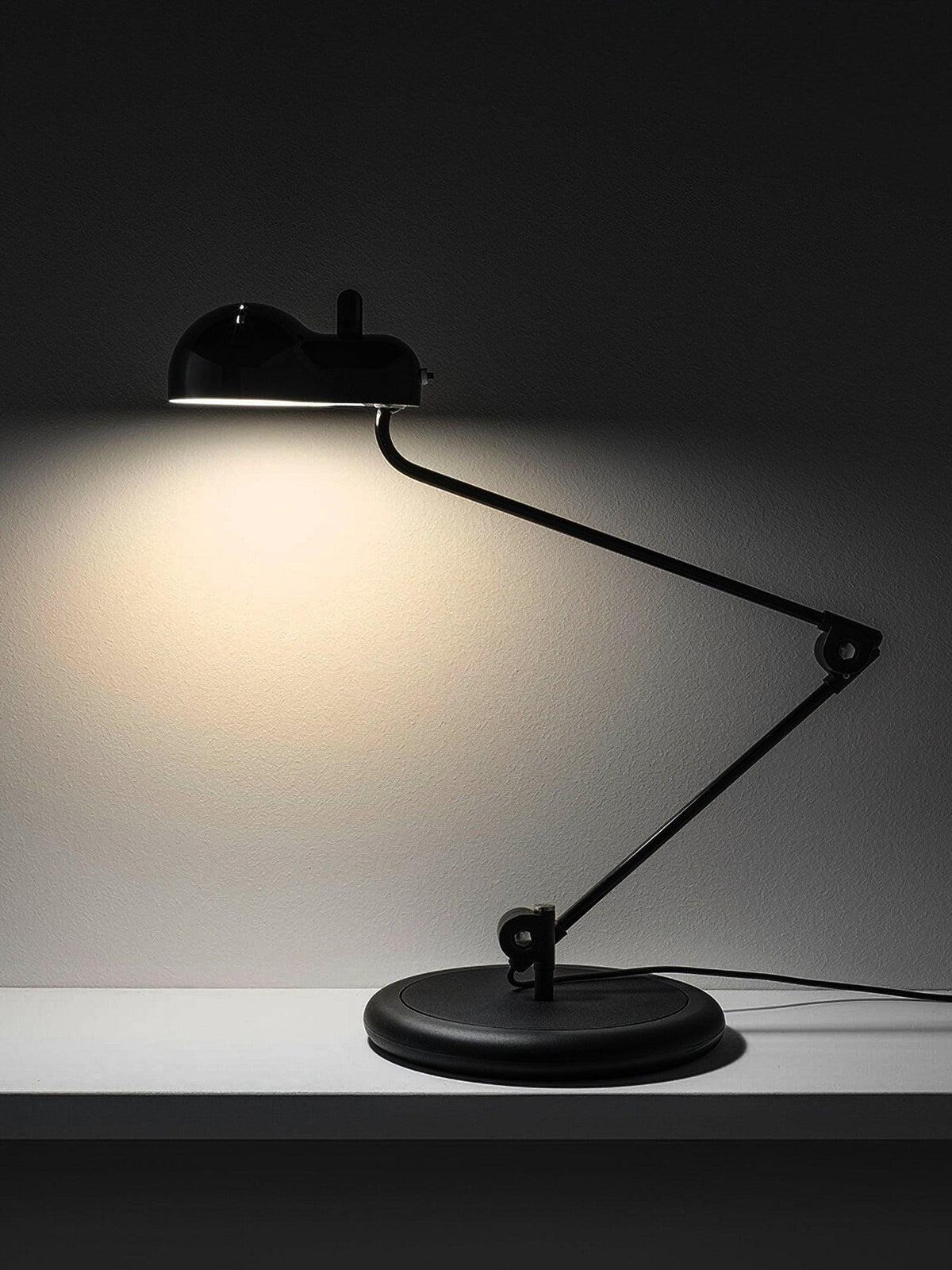 Flaren Steel Classic Table Lamp