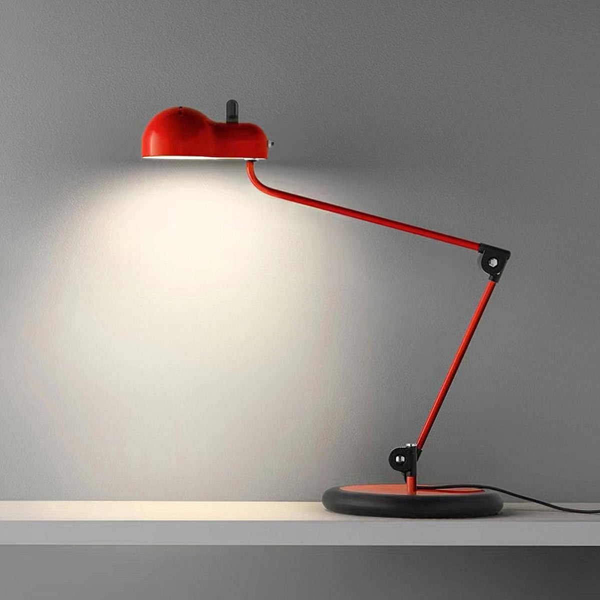 Flaren Steel Classic Table Lamp