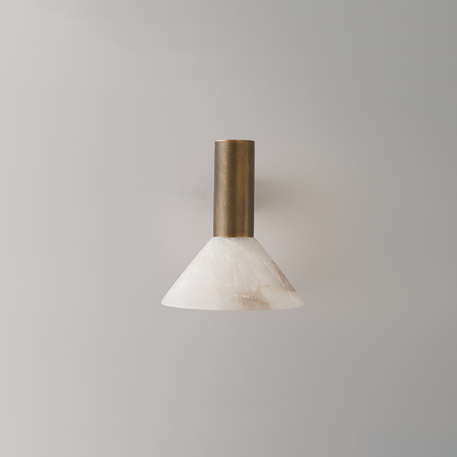 Rino Cone Alabaster Wall Light