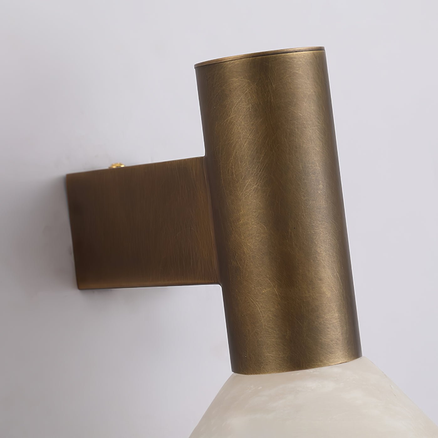 Rino Cone Alabaster Wall Light