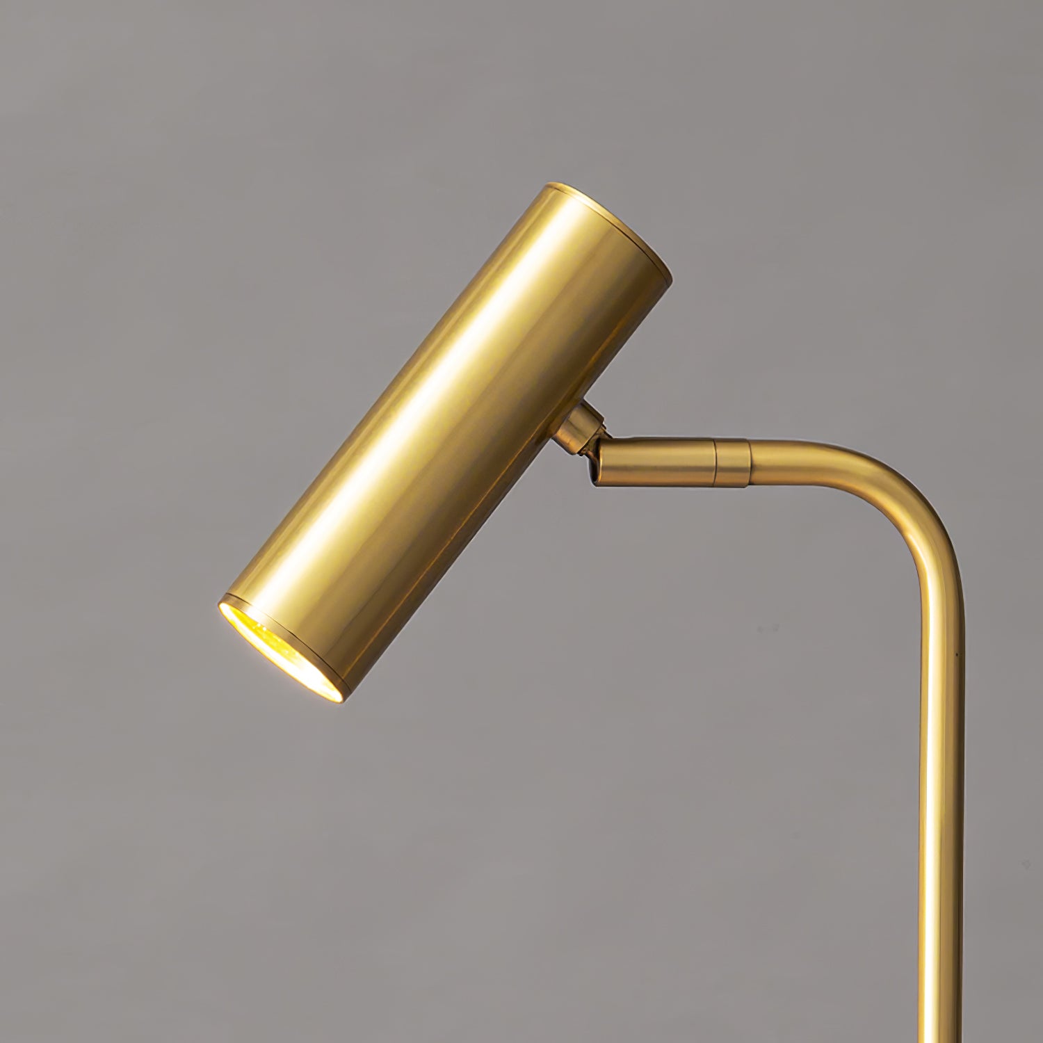 Briona Brass Industrial Table Lamp