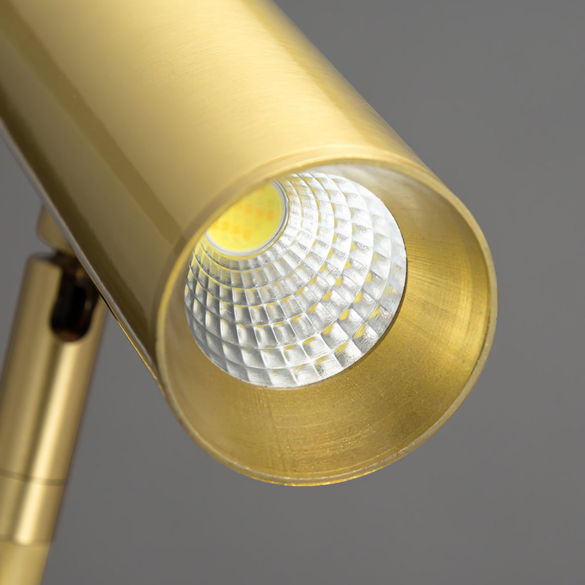 Briona Brass Industrial Table Lamp