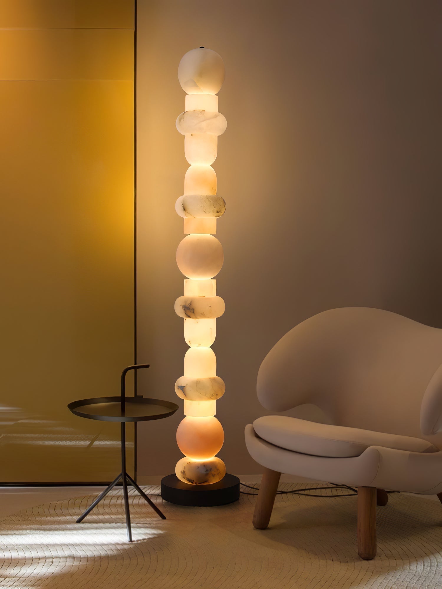 Nostix Alabaster Floor Lamp