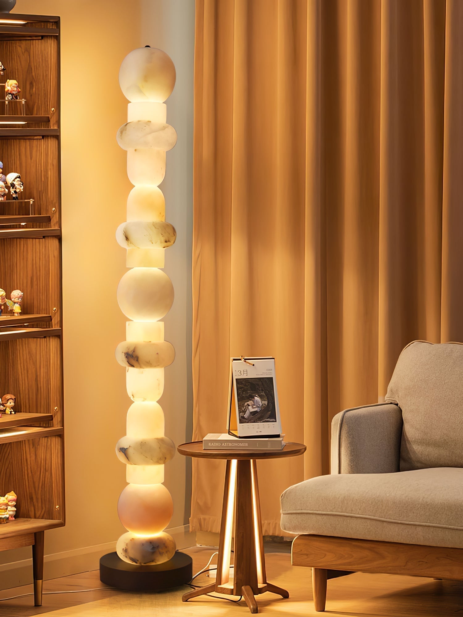 Nostix Alabaster Floor Lamp