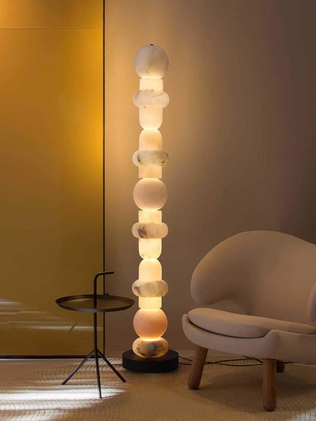 Nostix Alabaster Floor Lamp